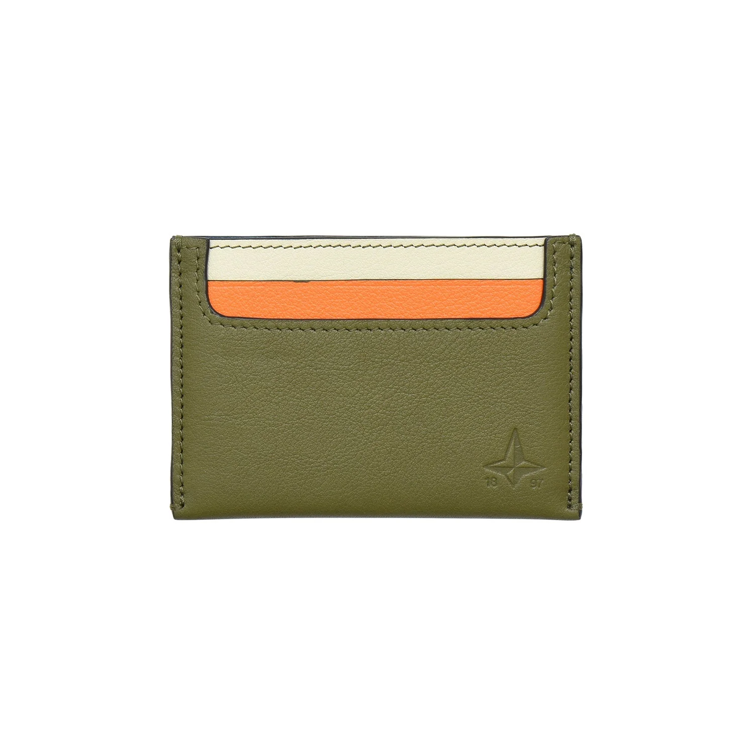 1897 · Credit Card Holder | Multi/Khaki