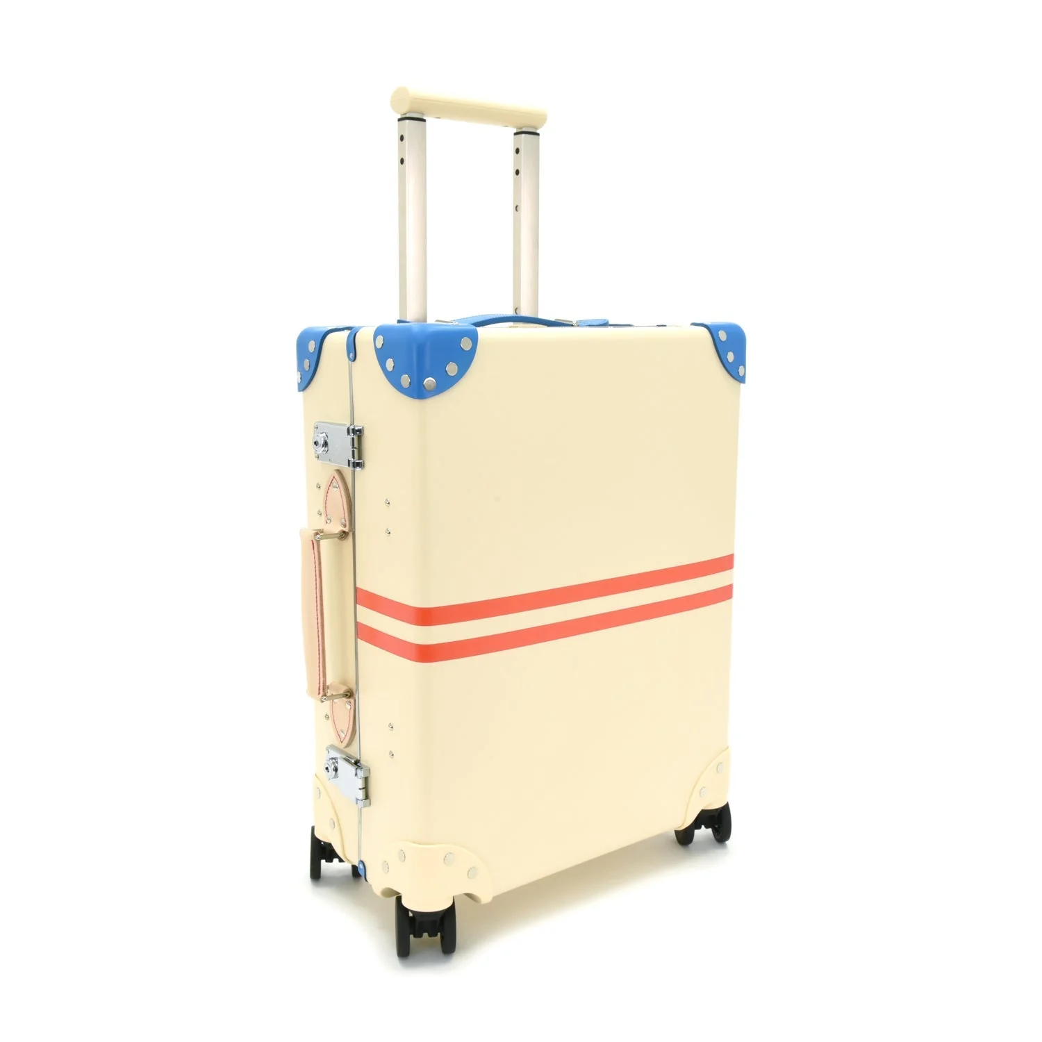 Albion · Carry-On - 4 Wheels | Ivory/Dorset Blue/Chrome - Image 4