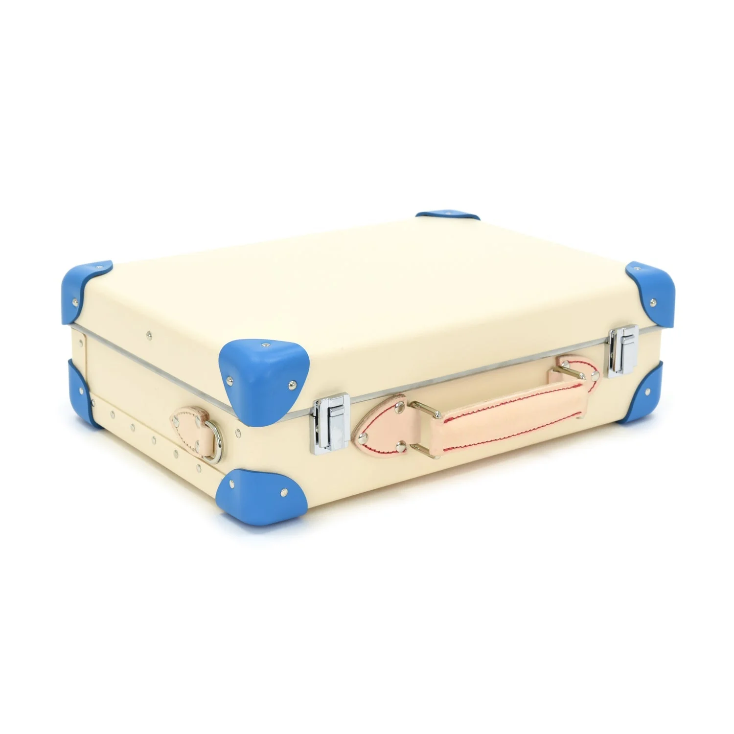 Albion · Small Attaché | Ivory/Dorset Blue/Chrome - Image 6