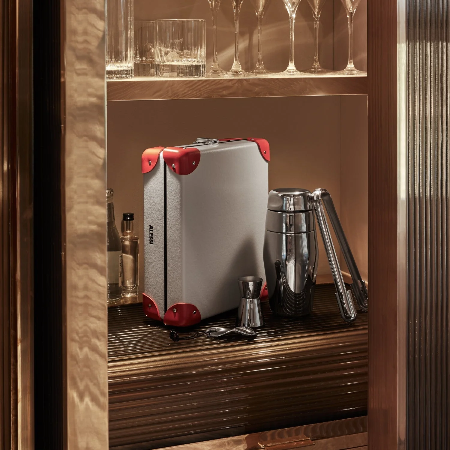 Alessi · Cocktail Set | Grey/Red/Chrome - Image 5