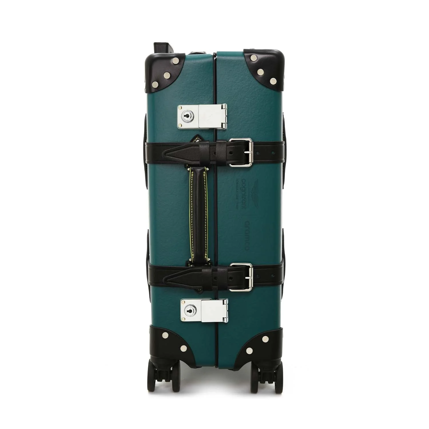 Aston Martin Aramco F1™ Team · Carry-On - 4 Wheels | AMF1 Green/Black/Chrome - Image 3