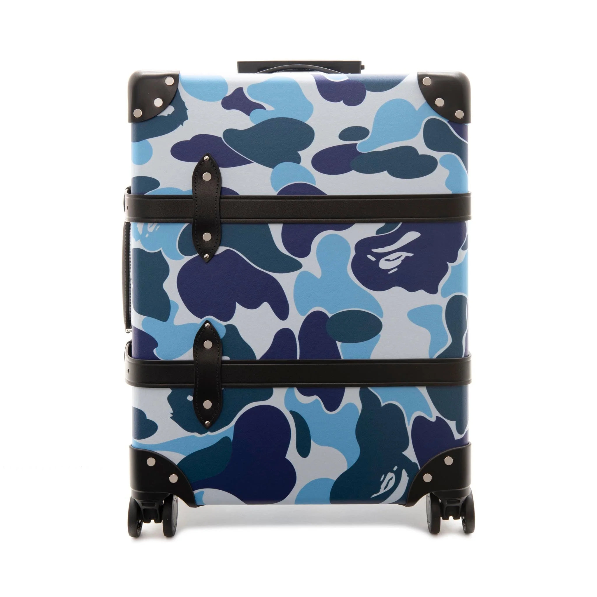 Bape · Carry-On - 4 Wheels | Blue/Black/Chrome - Image 3