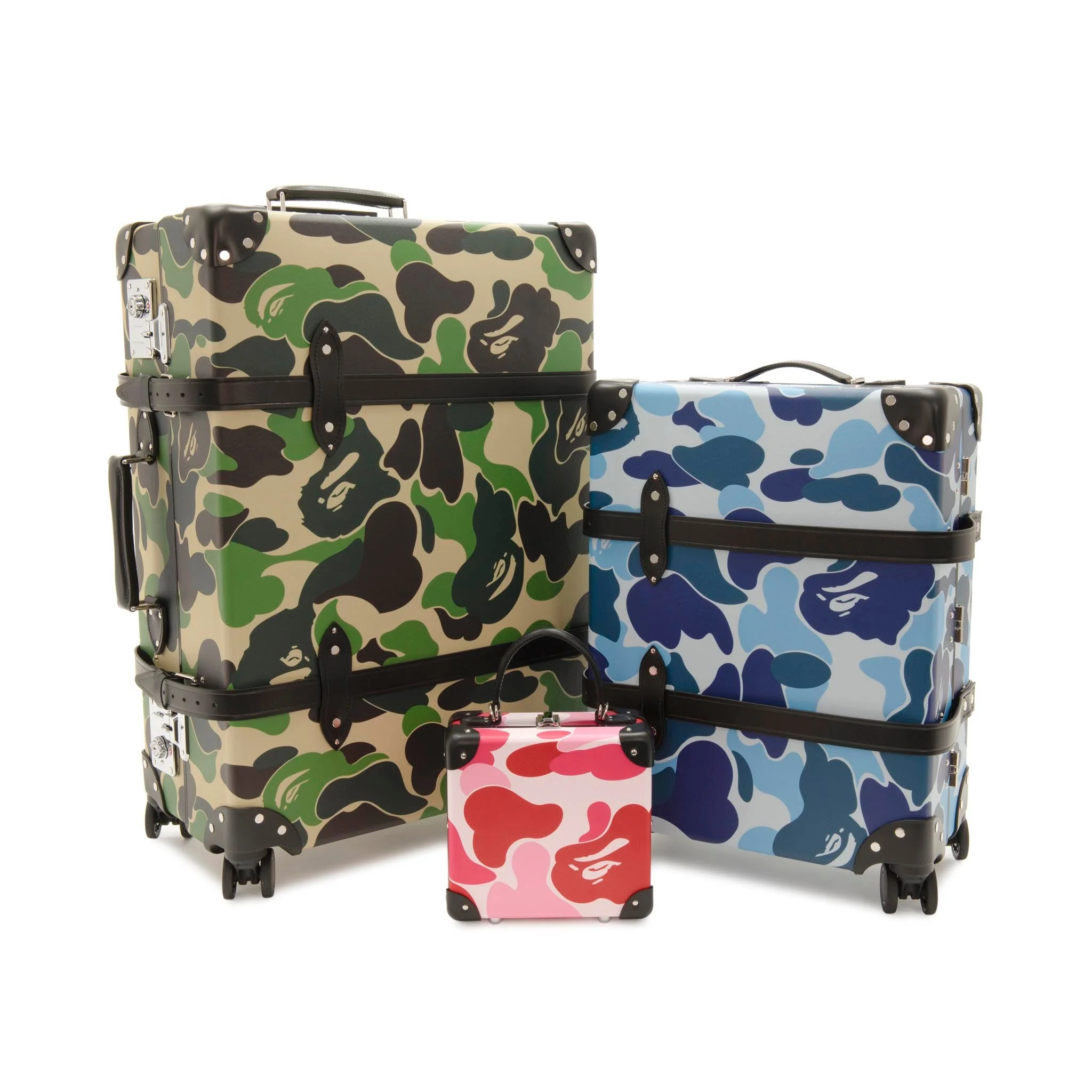 Bape · Carry-On - 4 Wheels | Blue/Black/Chrome - Image 9