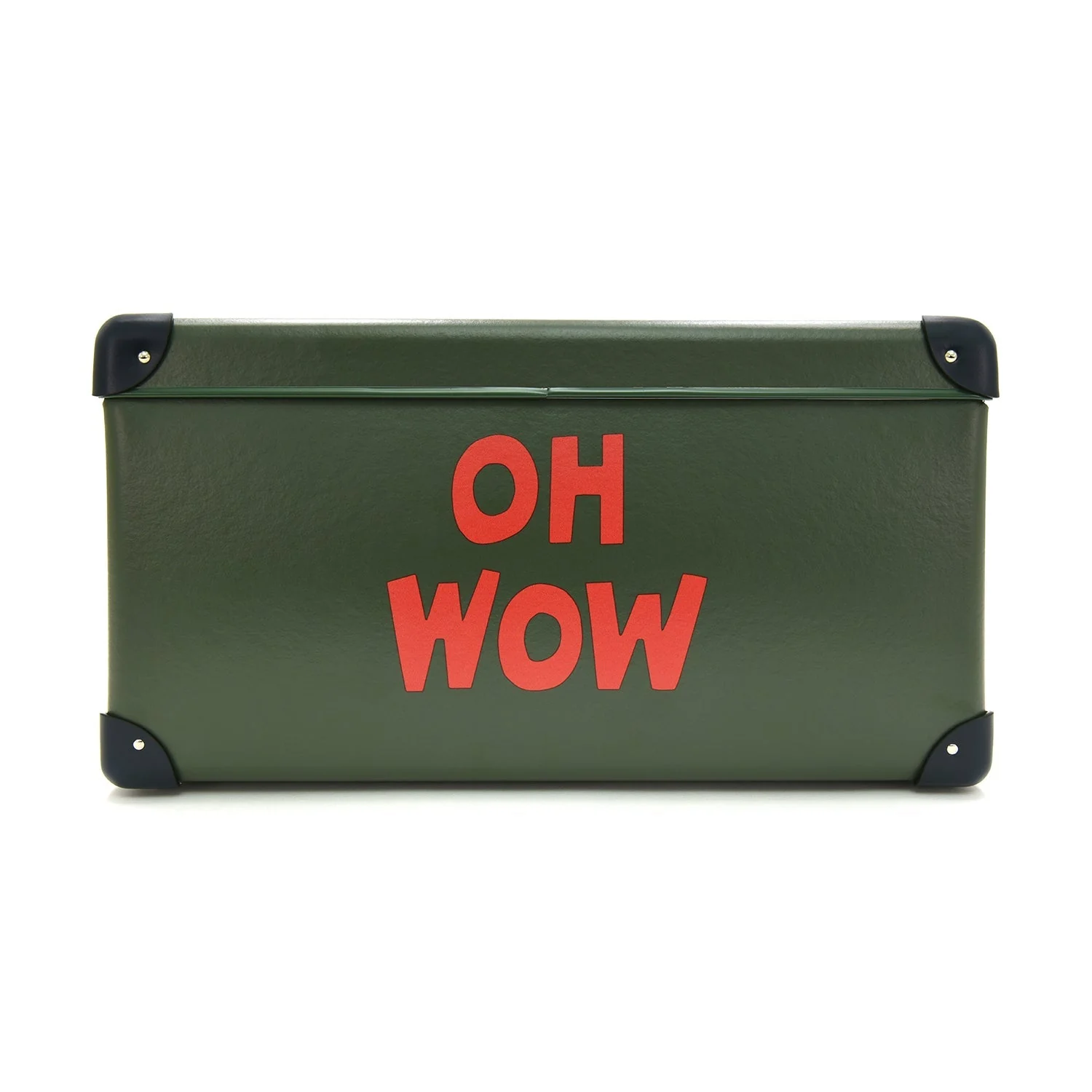 Bella Freud · Large Storage Box | Green/Navy/Chrome - Image 11