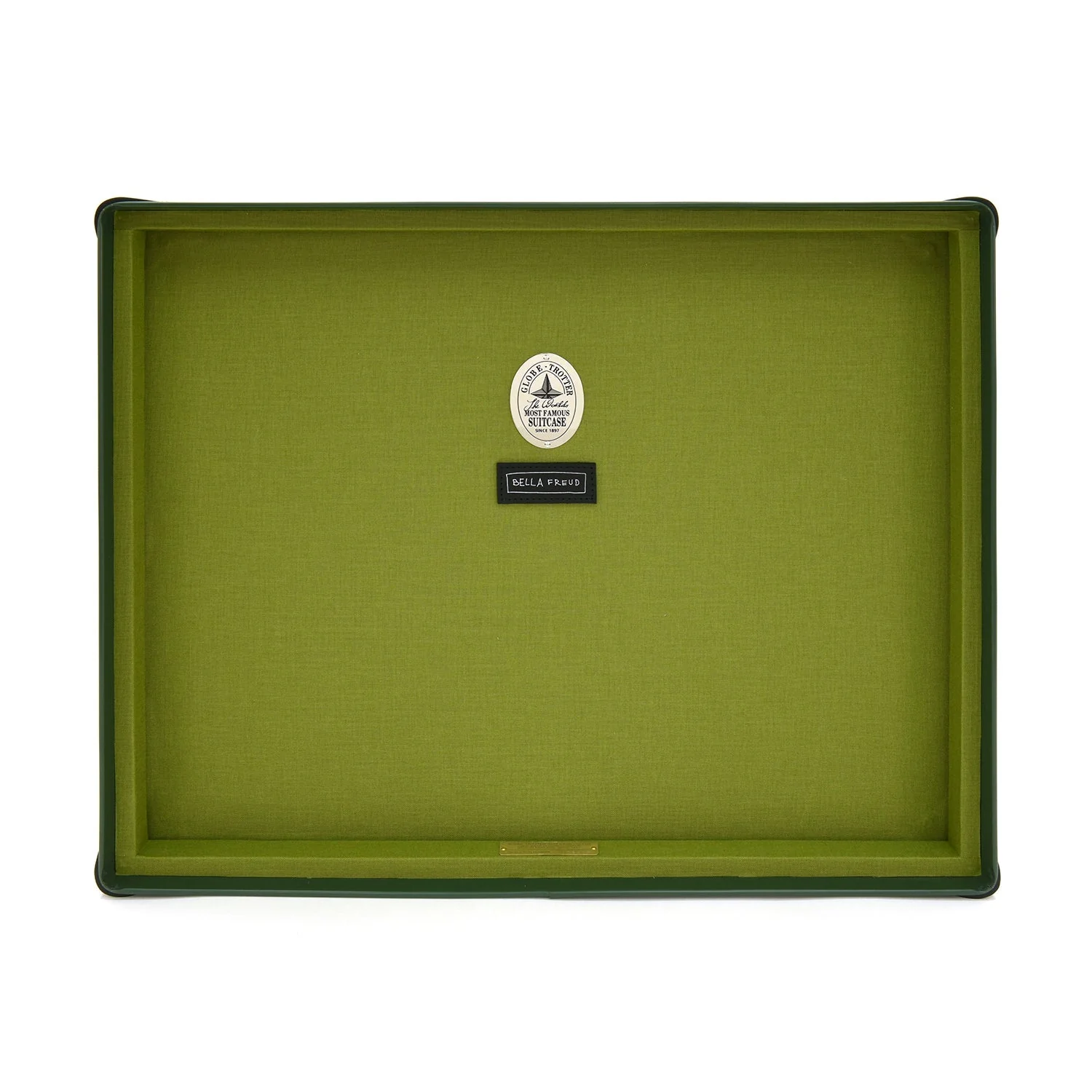 Bella Freud · Large Storage Box | Green/Navy/Chrome - Image 4