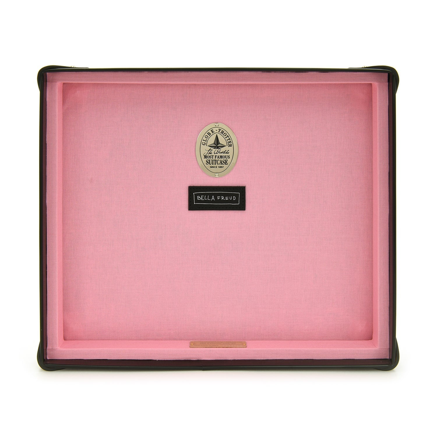 Bella Freud · Medium Storage Box | Oxblood/Steel/Chrome - Image 4