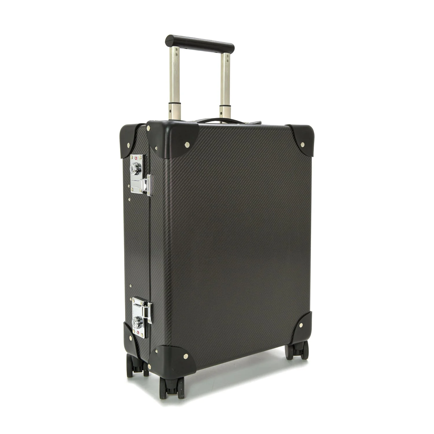 Carbon Fibre · Carry-On - 4 Wheels | Carbon Twill/Black/Chrome - Image 3