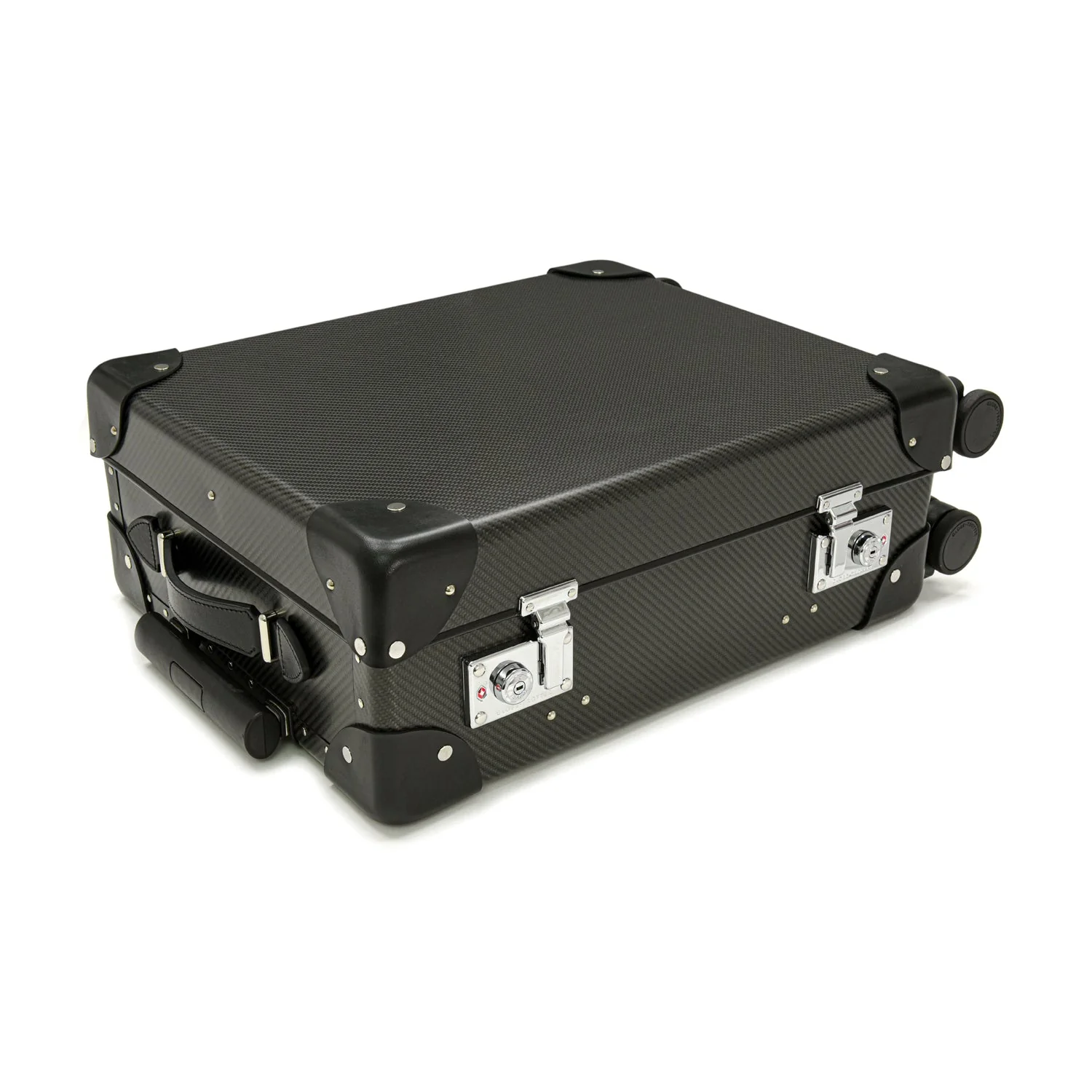 Carbon Fibre · Carry-On - 4 Wheels | Carbon Twill/Black/Chrome - Image 7
