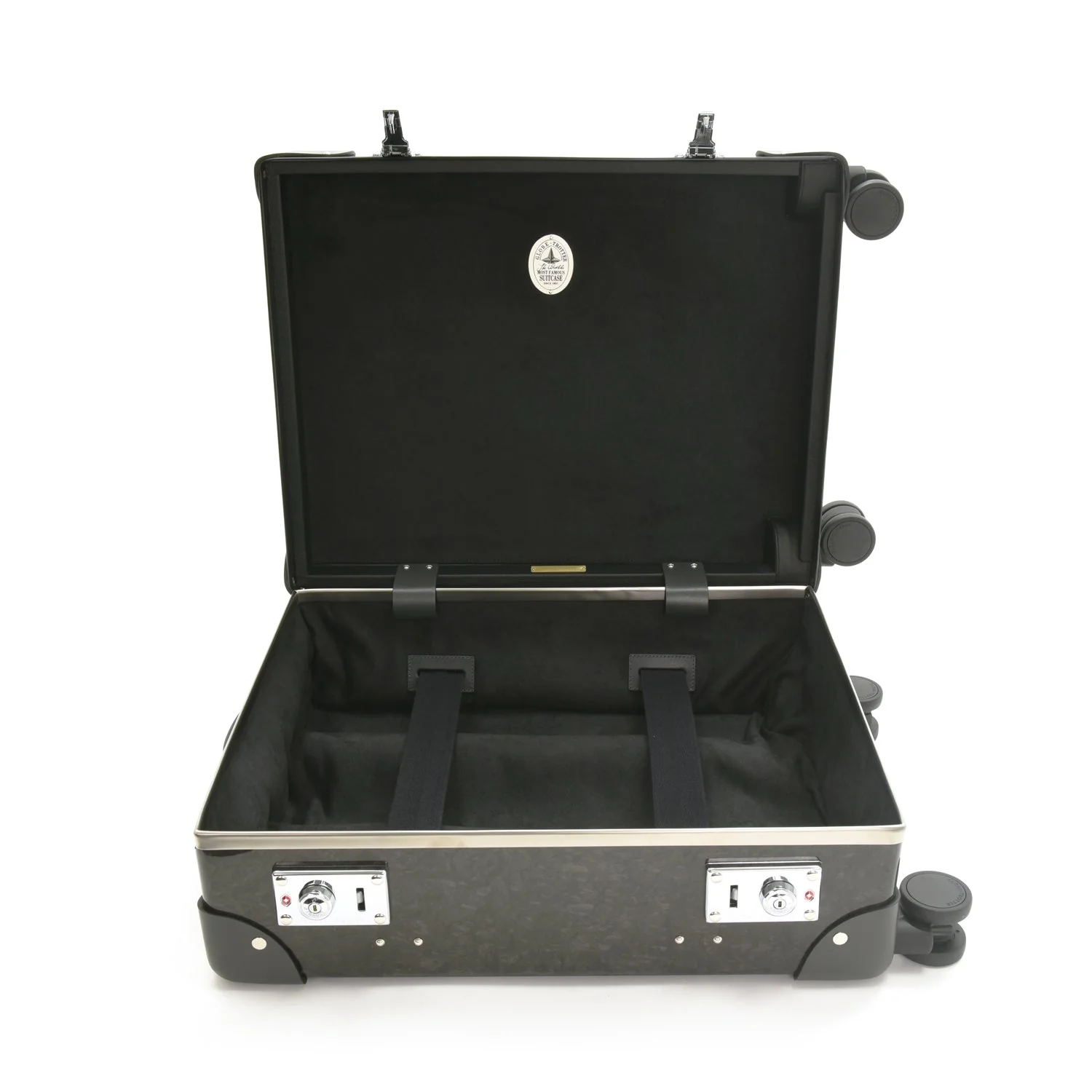 Carbon Fibre · Carry-On - 4 Wheels | Forged Carbon/Graphite/Chrome - Image 8