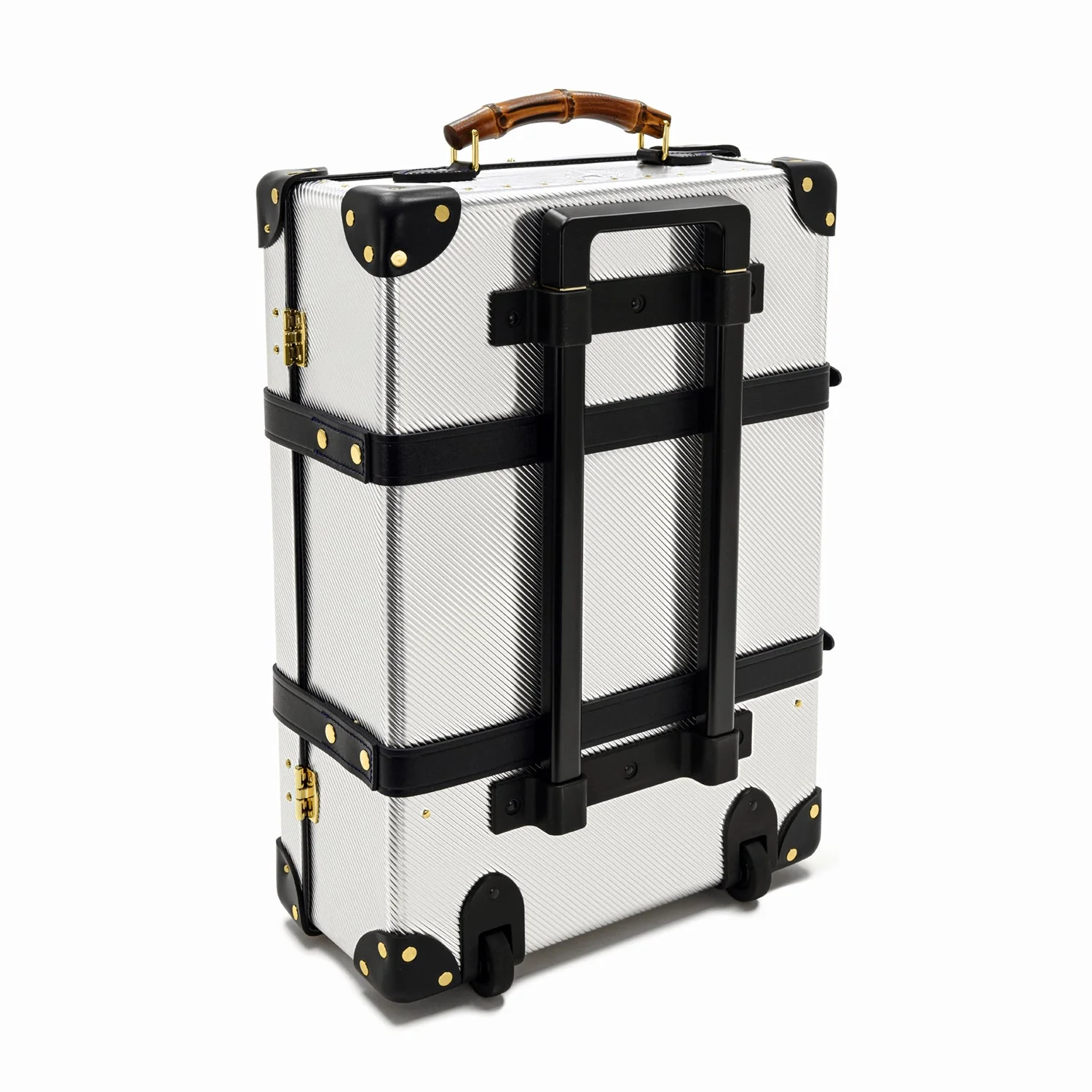 Casablanca · Carry-On - 2 Wheels | Aluminium/Navy/Gold - Image 4