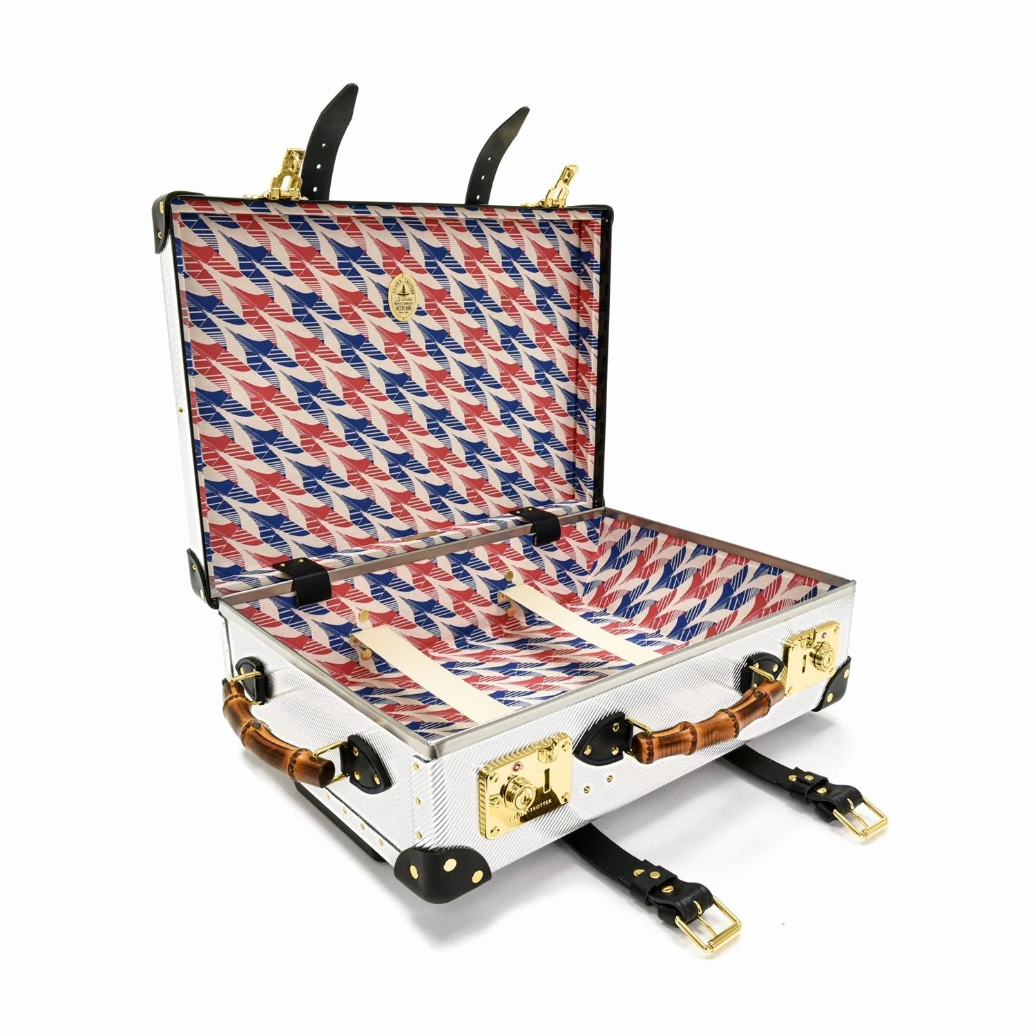Casablanca · Carry-On - 2 Wheels | Aluminium/Navy/Gold - Image 8