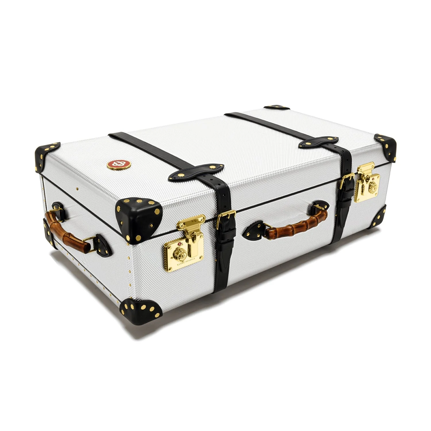 Casablanca · Large Check-In - 2 Wheels | Aluminium/Navy/Gold - Image 5