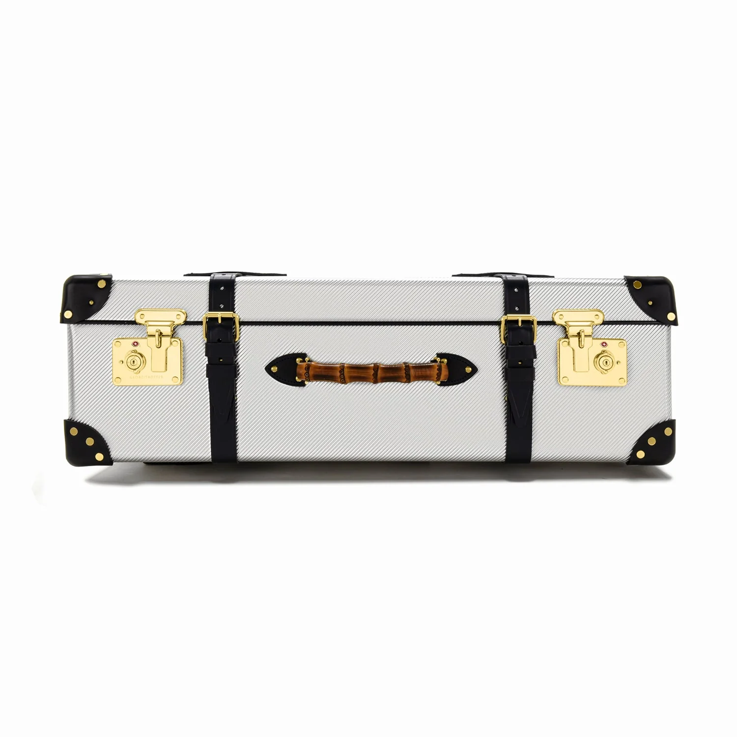 Casablanca · Large Check-In - 2 Wheels | Aluminium/Navy/Gold - Image 8