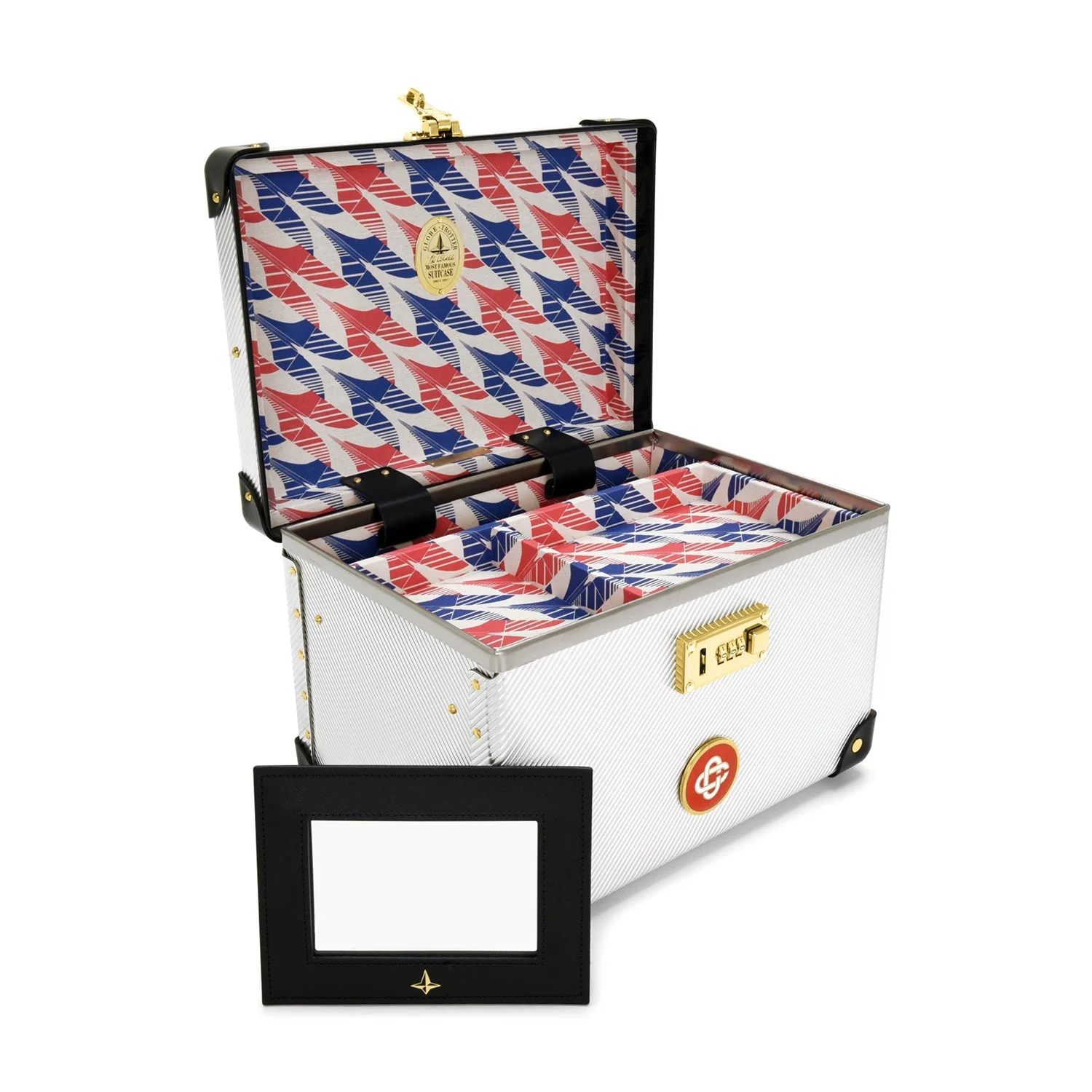 Casablanca · Vanity Case | Aluminium/Navy/Gold - Image 2