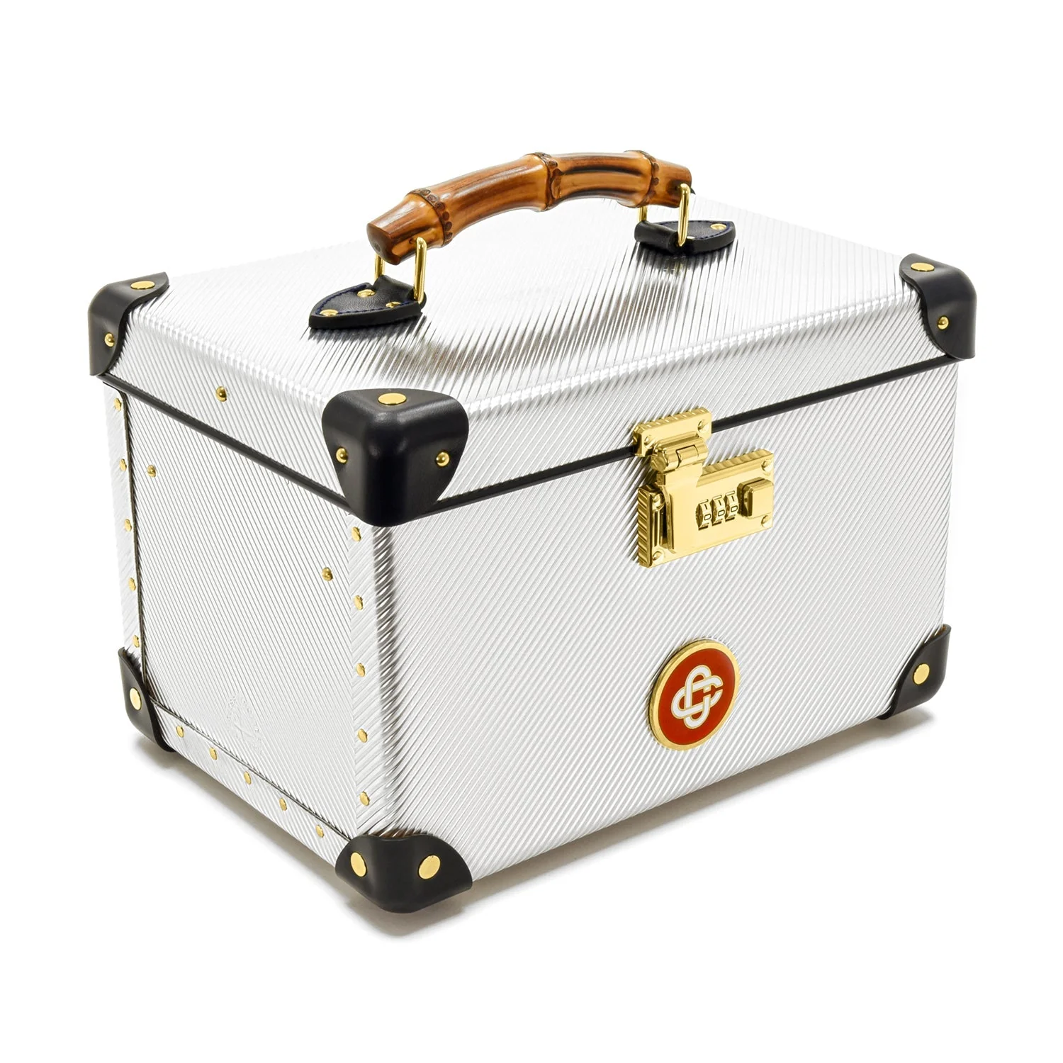 Casablanca · Vanity Case | Aluminium/Navy/Gold - Image 4