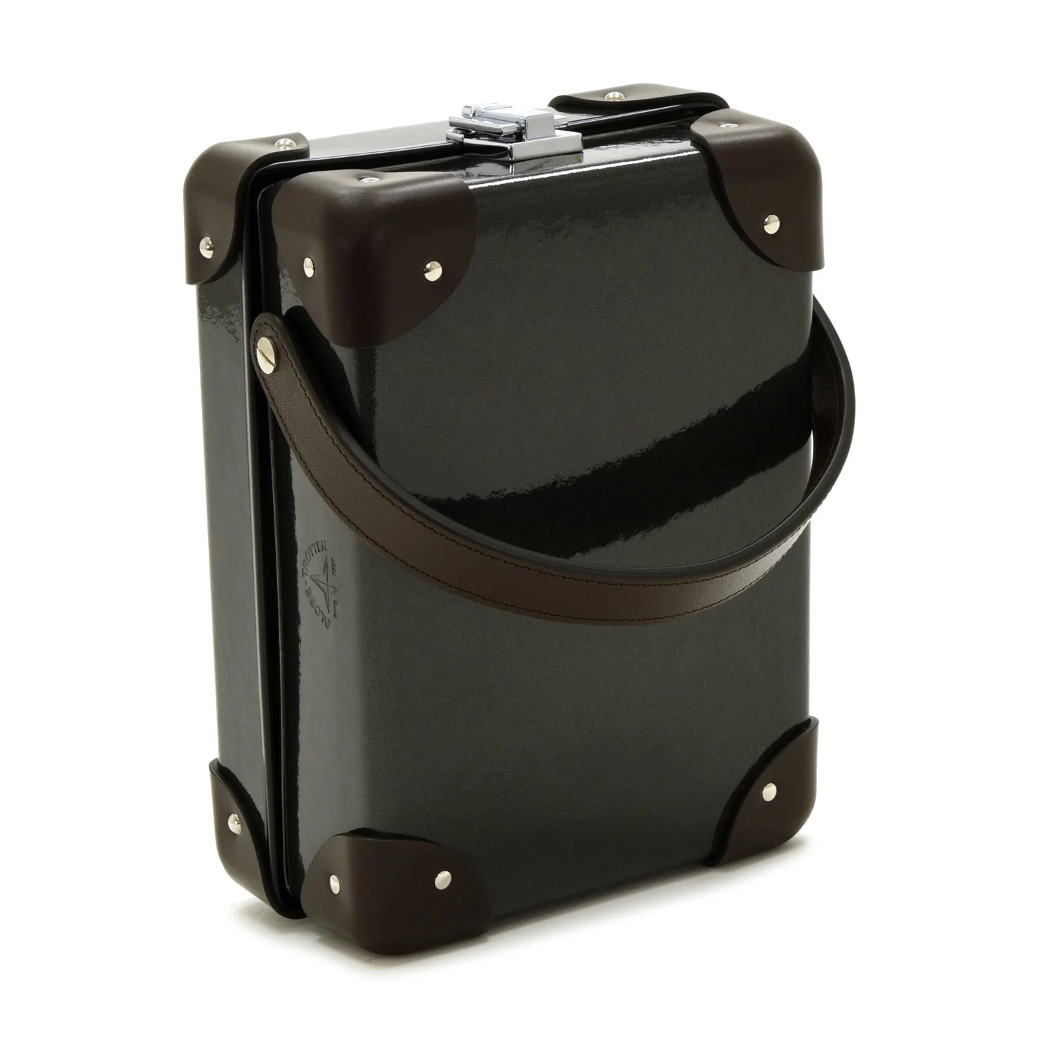 Caviar · 3-Slot Watch Case | Caviar/Chocolate/Chrome - Image 3