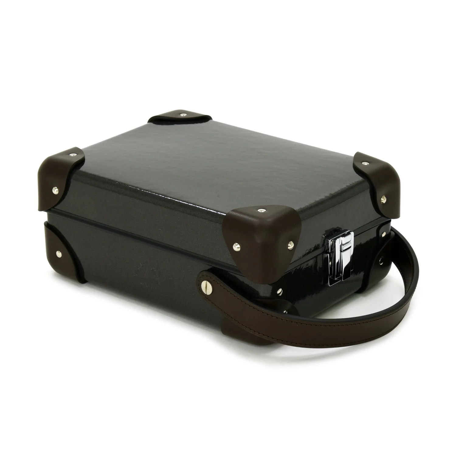 Caviar · 3-Slot Watch Case | Caviar/Chocolate/Chrome - Image 5