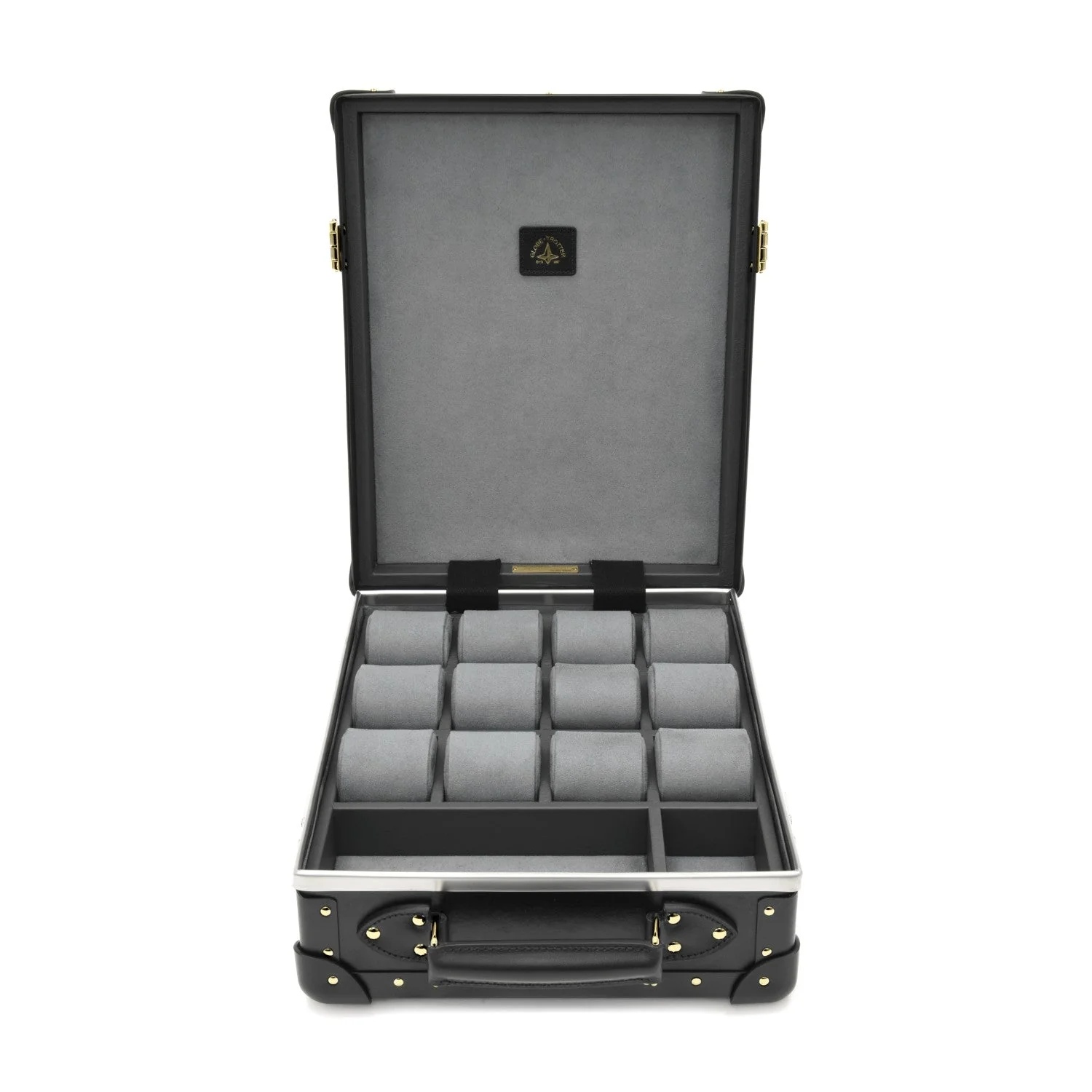 Centenary · 12-Slot Watch Case | Black/Black/Gold - Image 3