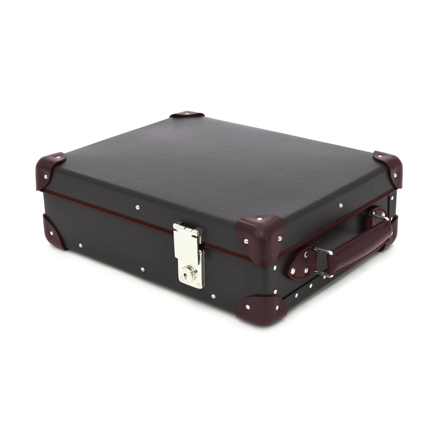 Centenary · 12-Slot Watch Case | Brown/Burgundy/Chrome - Image 5
