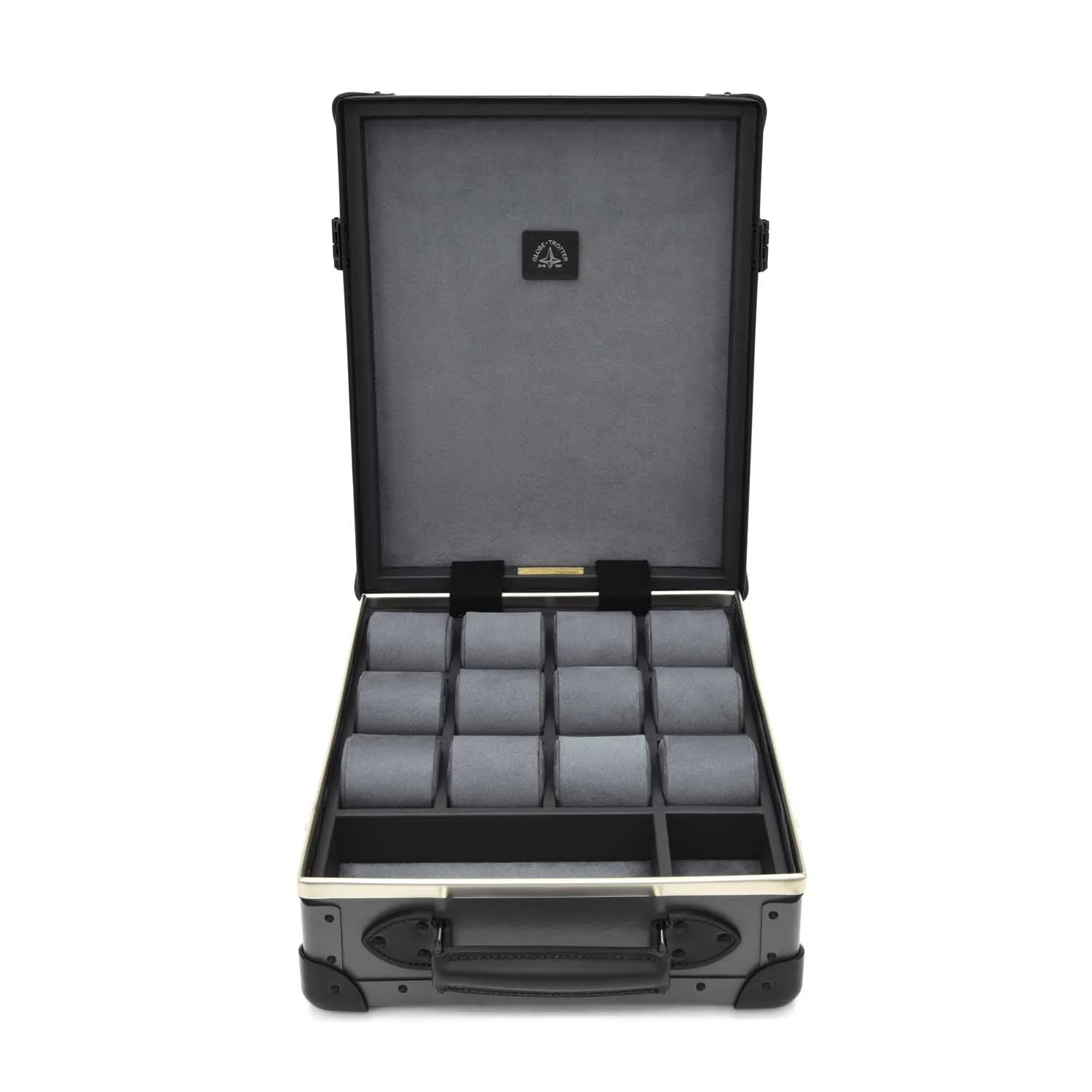 Centenary · 12-Slot Watch Case | Charcoal/Black/Black - Image 3