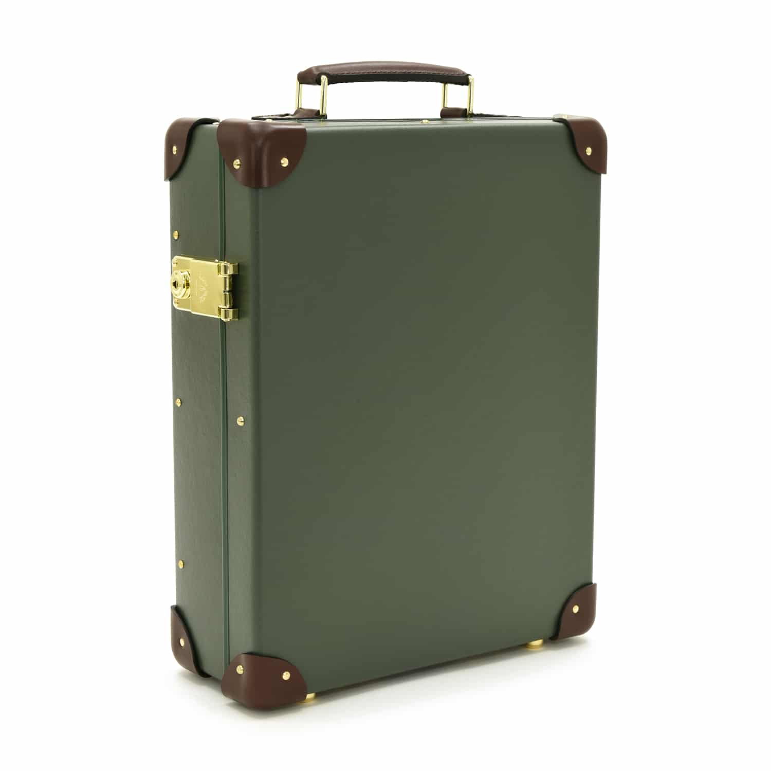 Centenary · 12-Slot Watch Case | Green/Brown/Gold - Image 5