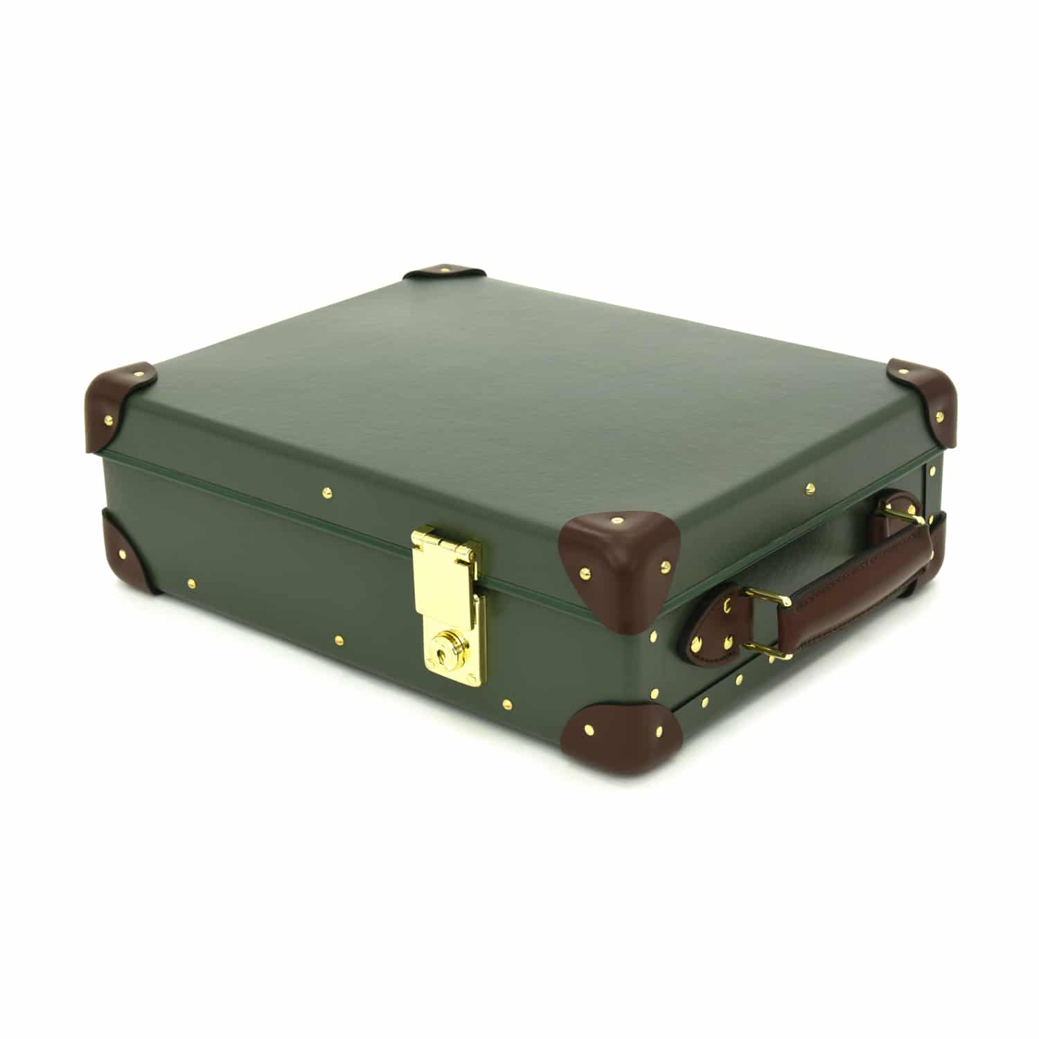 Centenary · 12-Slot Watch Case | Green/Brown/Gold - Image 7