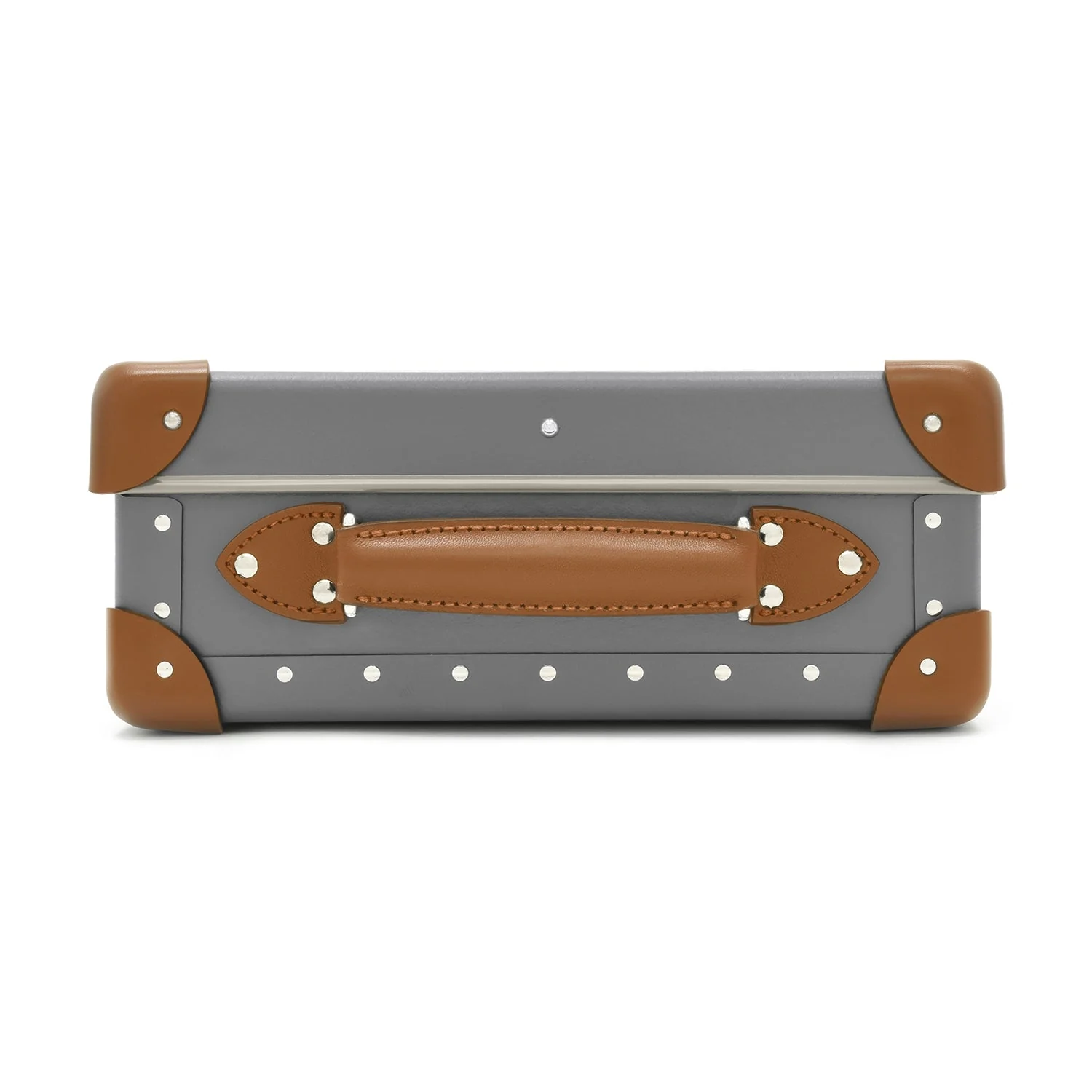 Centenary · 12-Slot Watch Case | Grey/Caramel/Chrome - Image 5