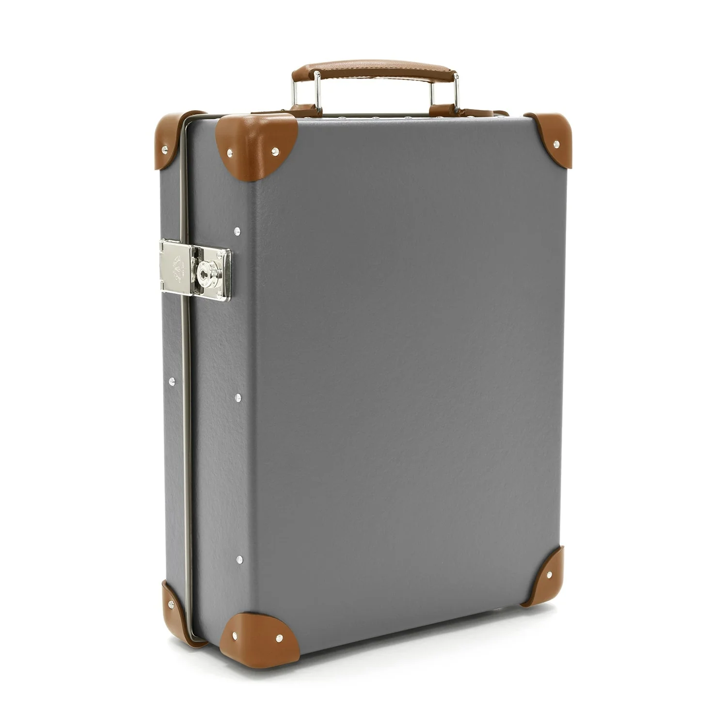 Centenary · 12-Slot Watch Case | Grey/Caramel/Chrome - Image 6
