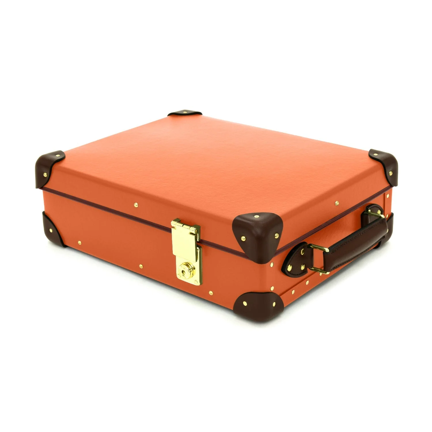 Centenary · 12-Slot Watch Case | Orange/Brown/Gold - Image 5