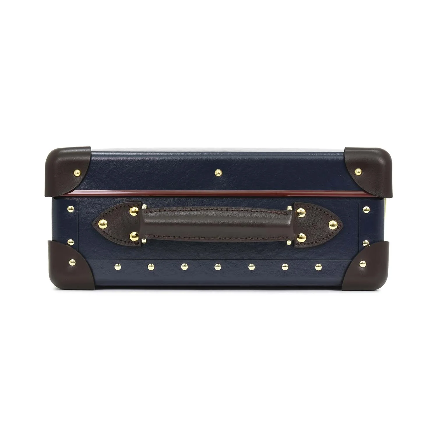 Centenary · 12-Slot Watch Case | Navy/Chocolate/Gold - Image 7