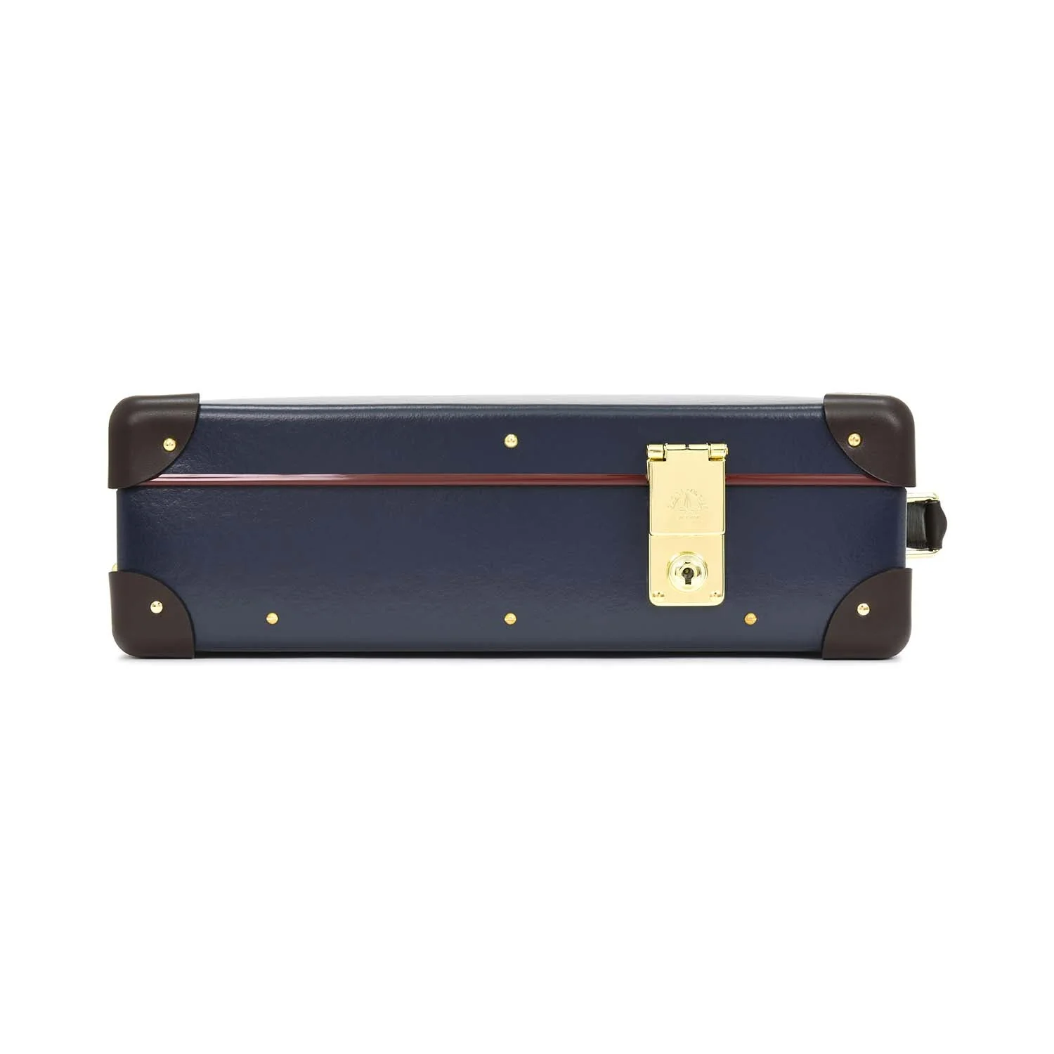 Centenary · 12-Slot Watch Case | Navy/Chocolate/Gold - Image 8