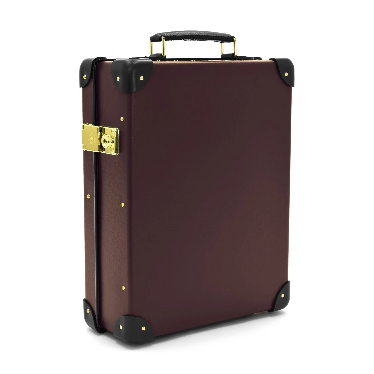 Centenary · 12-Slot Watch Case | Oxblood/Black/Gold - Image 5
