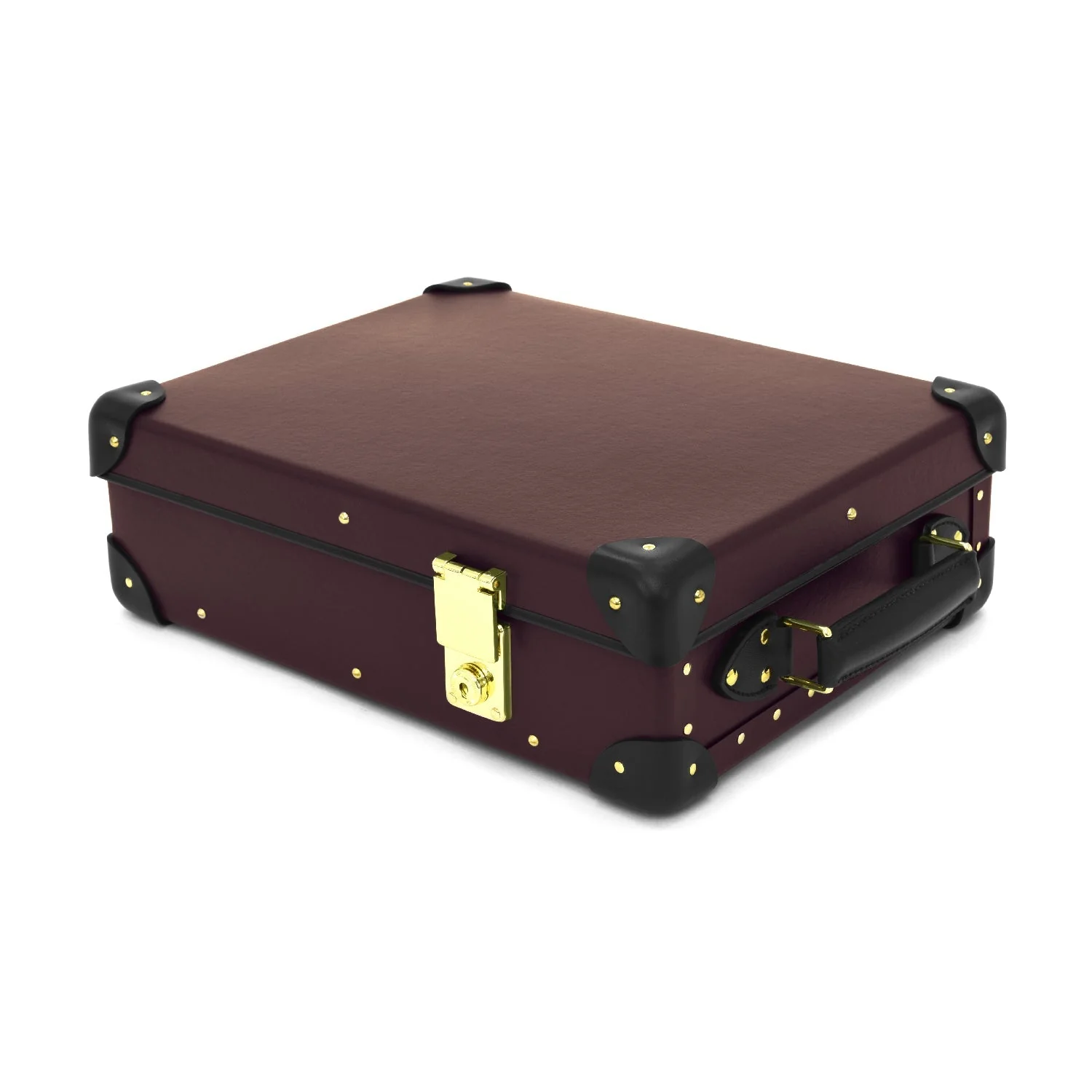 Centenary · 12-Slot Watch Case | Oxblood/Black/Gold - Image 7