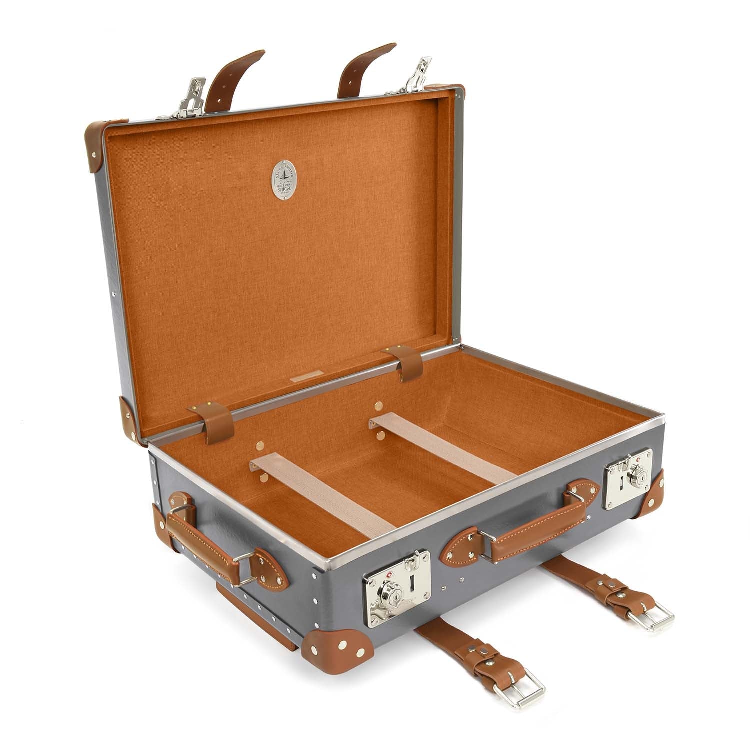 Centenary · Carry-On - 2 Wheels | Grey/Caramel/Chrome - Image 7