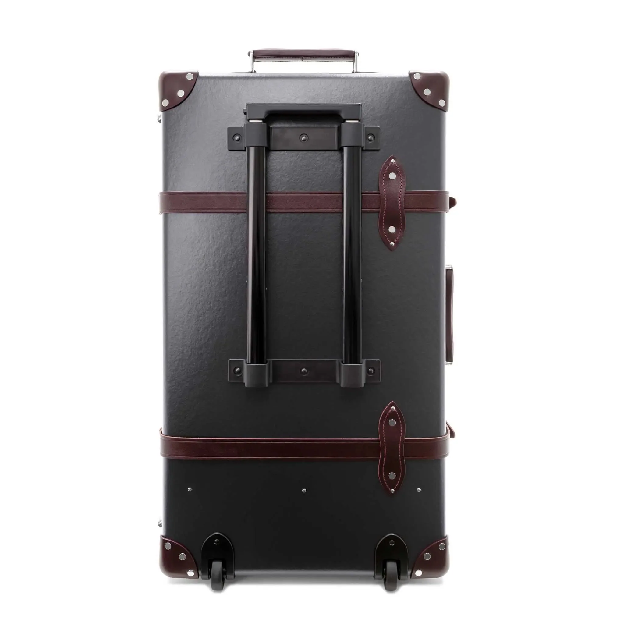 Centenary · Large Check-In - 2 Wheels | Brown/Burgundy/Chrome - Image 3