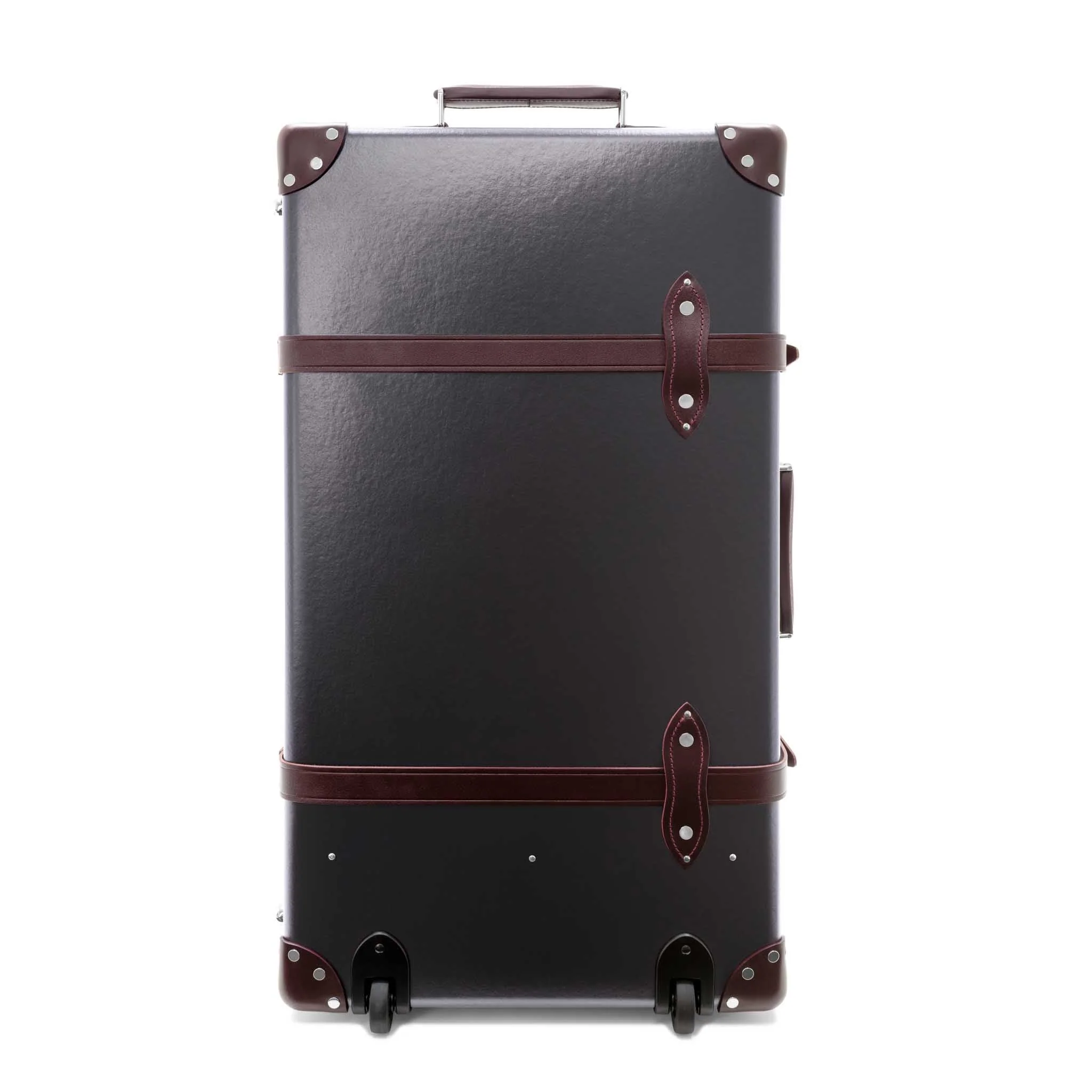 Centenary · Large Suitcase | Brown/Burgundy/Chrome - Image 5