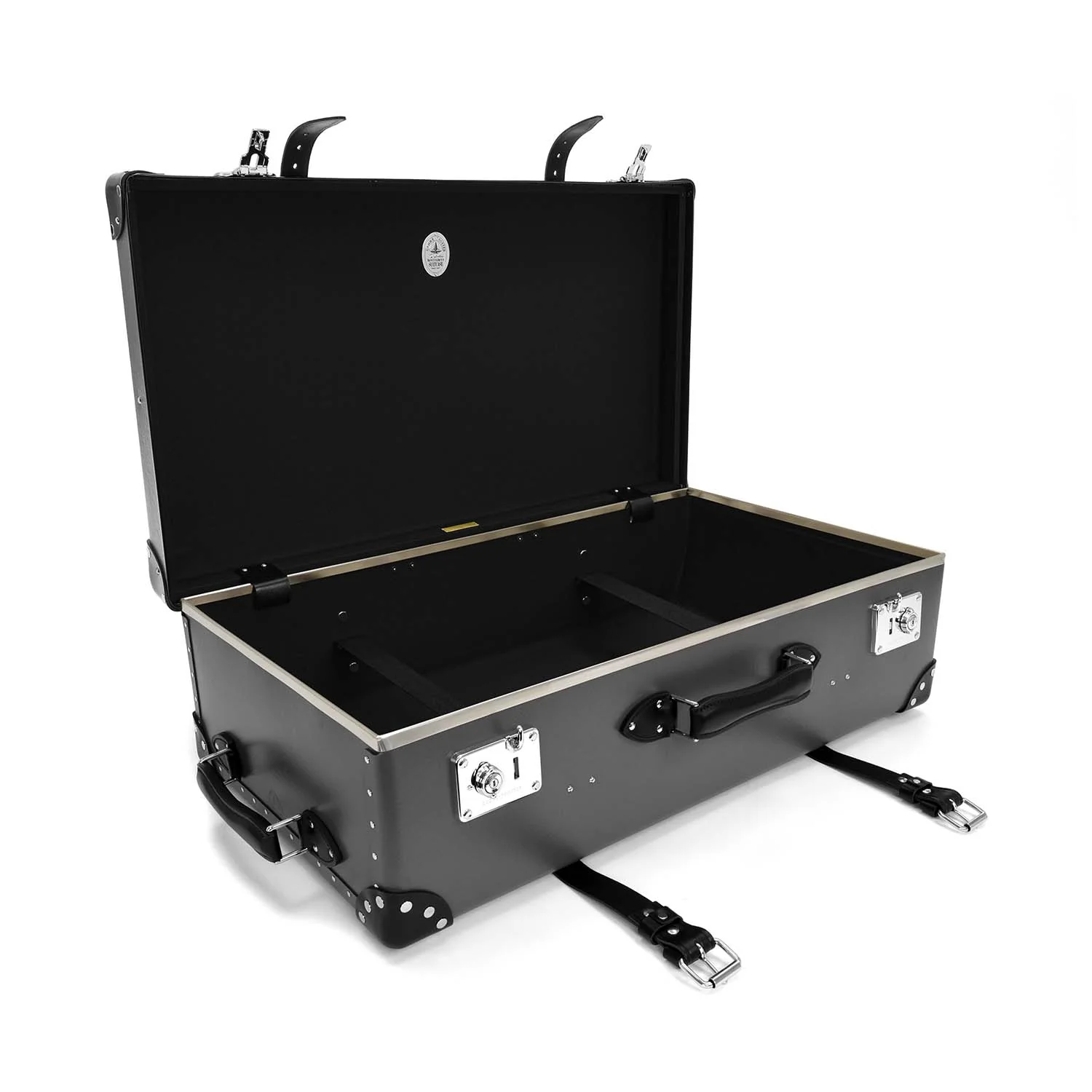 Centenary · Large Suitcase | Charcoal/Black/Chrome - Image 3