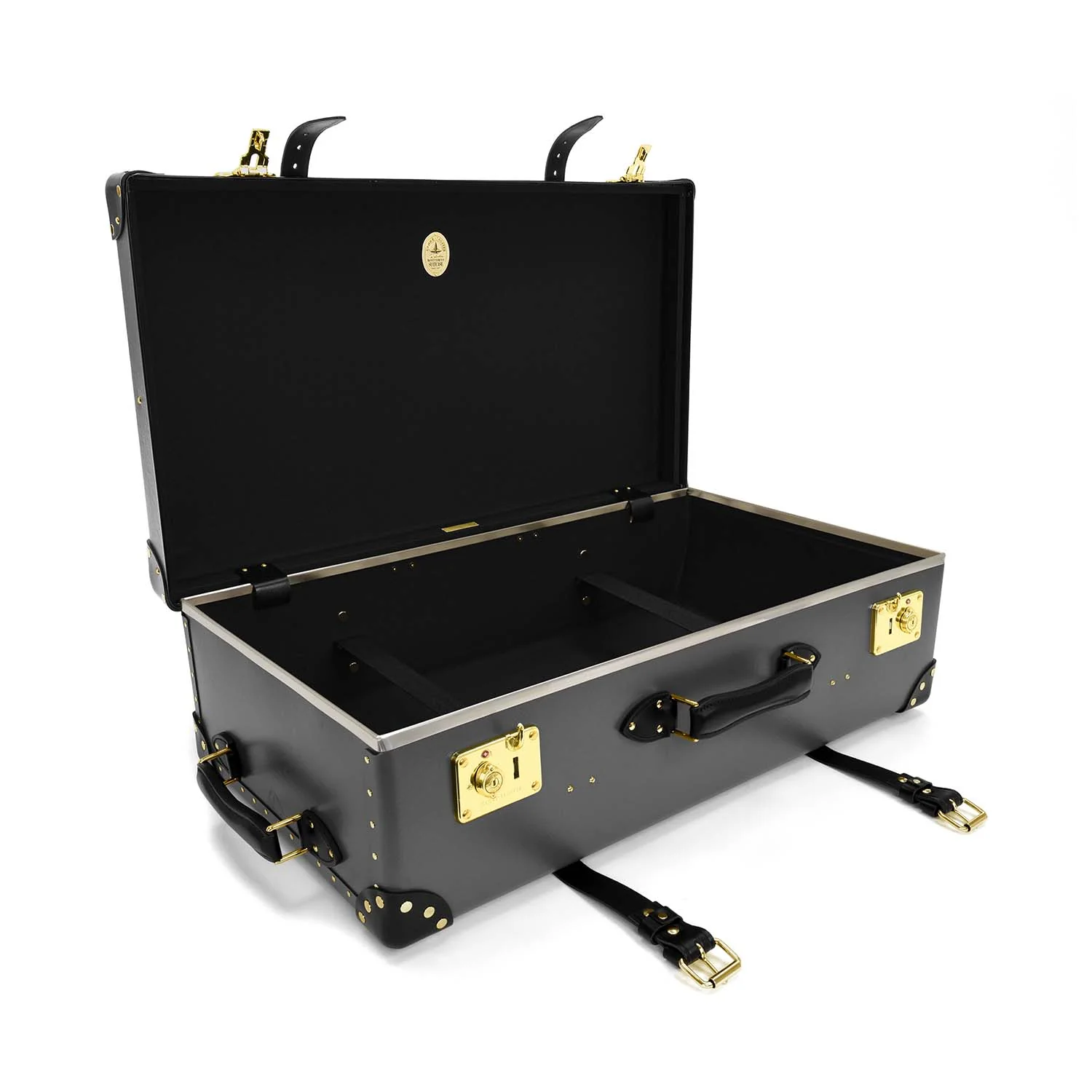 Centenary · Large Suitcase | Charcoal/Black/Gold - Image 3