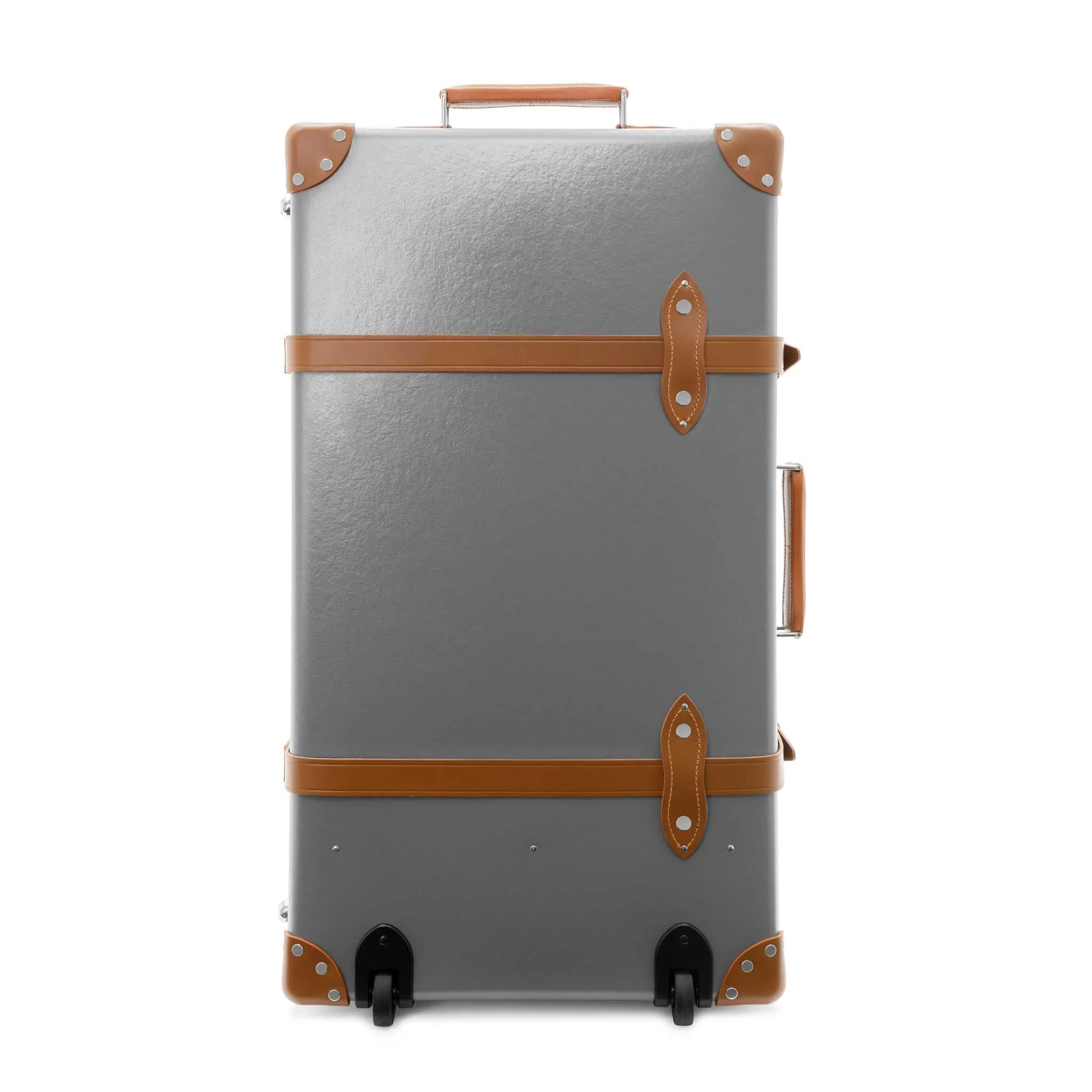 Centenary · Large Suitcase | Grey/Caramel/Chrome - Image 5