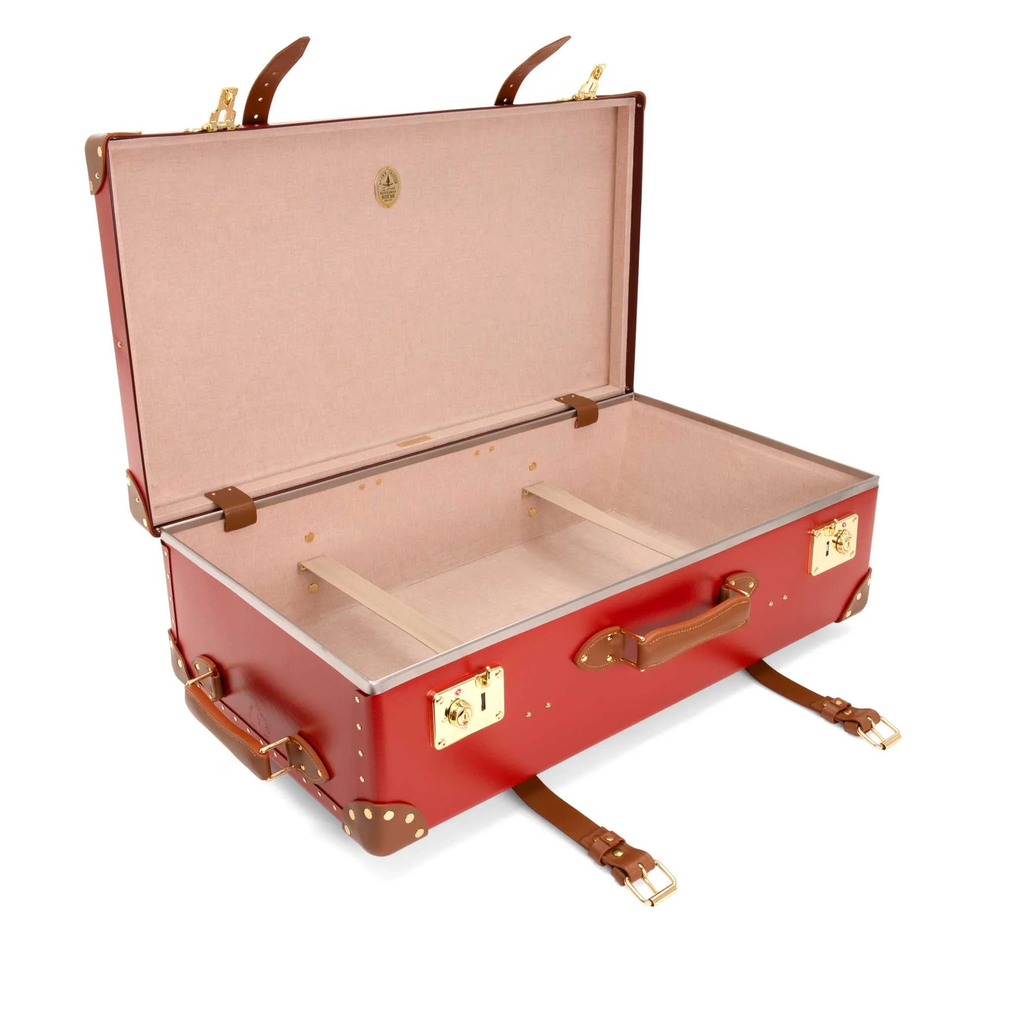 Centenary · Large Suitcase | Red/Caramel/Gold - Image 3