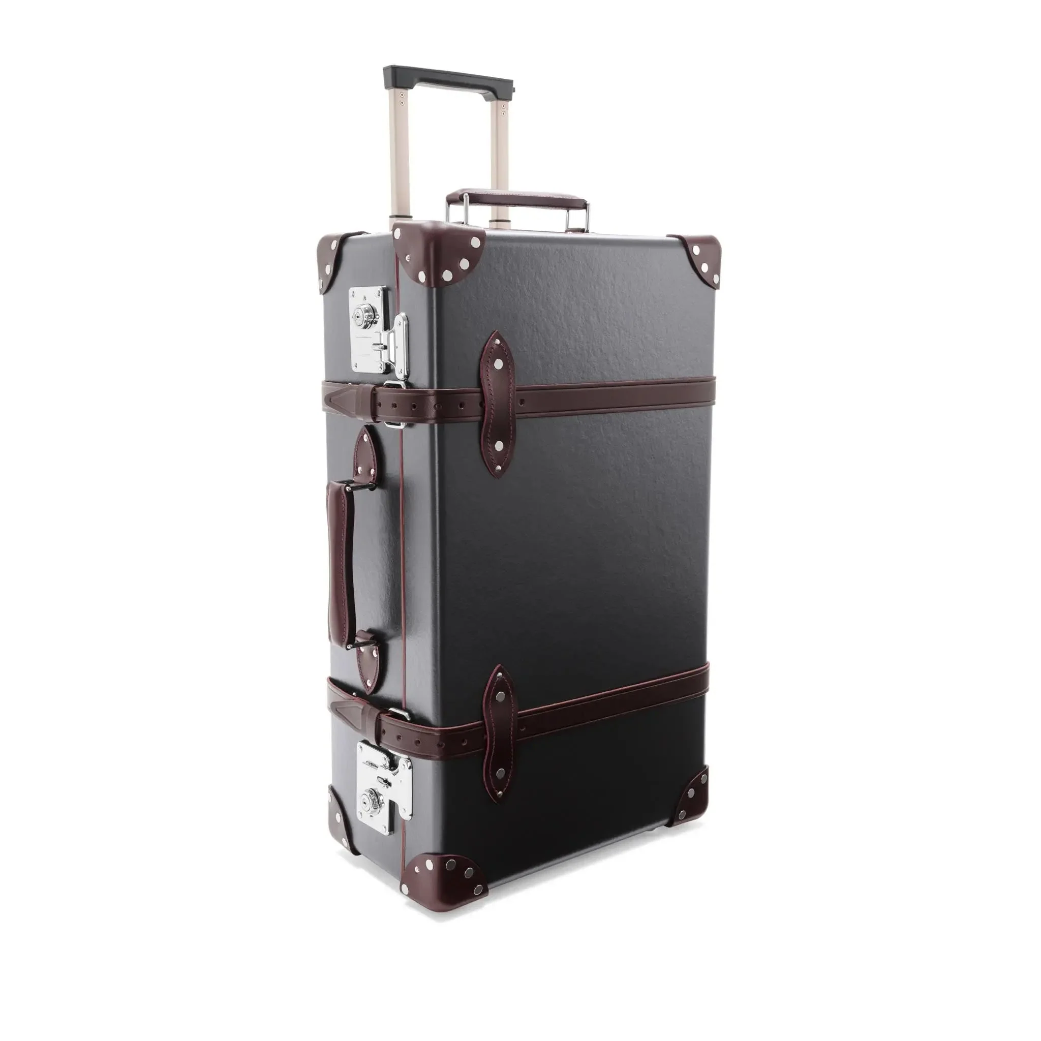 Centenary · Medium Check-In - 2 Wheels | Brown/Burgundy/Chrome - Image 2
