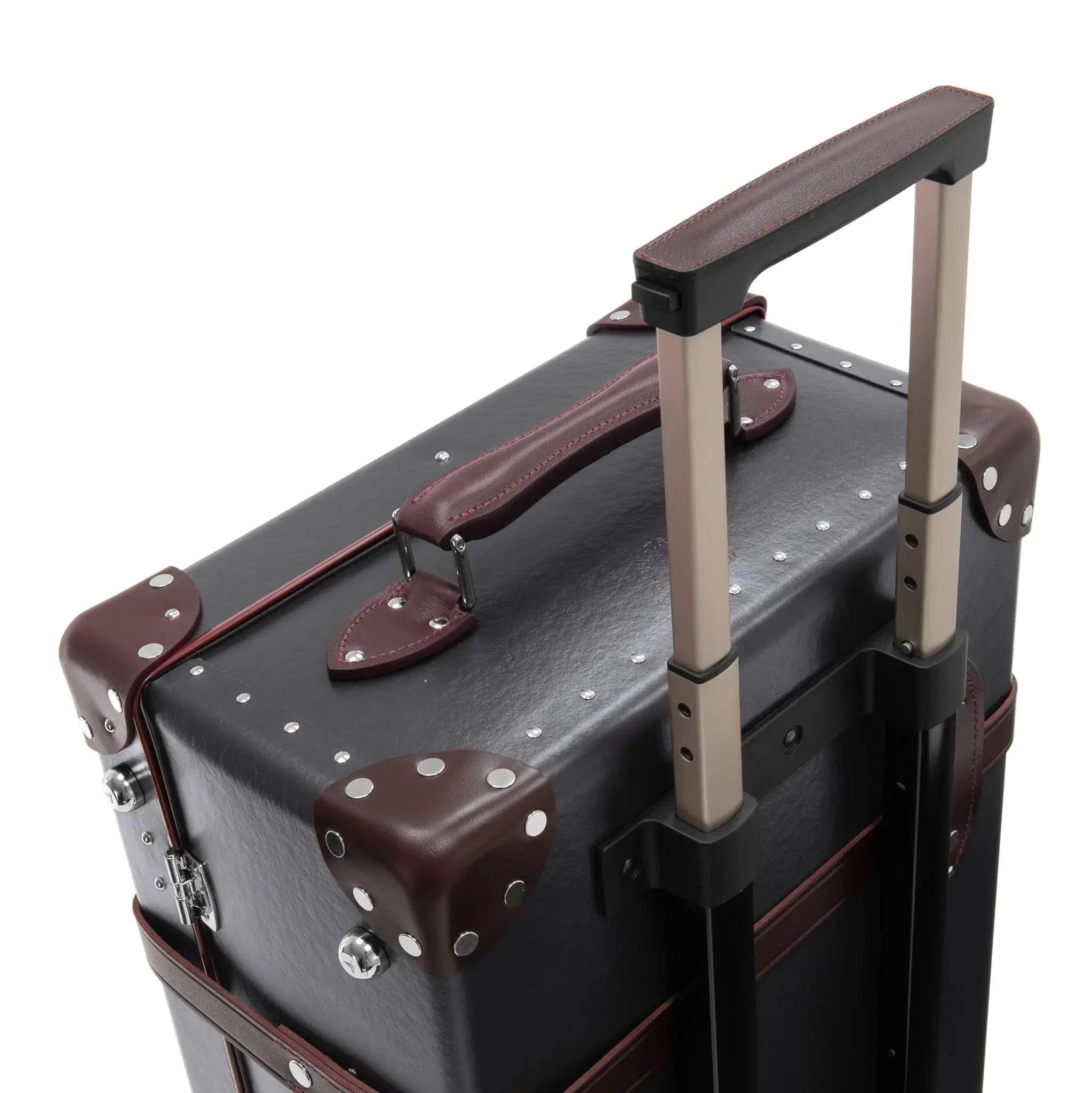 Centenary · Medium Check-In - 2 Wheels | Brown/Burgundy/Chrome - Image 5