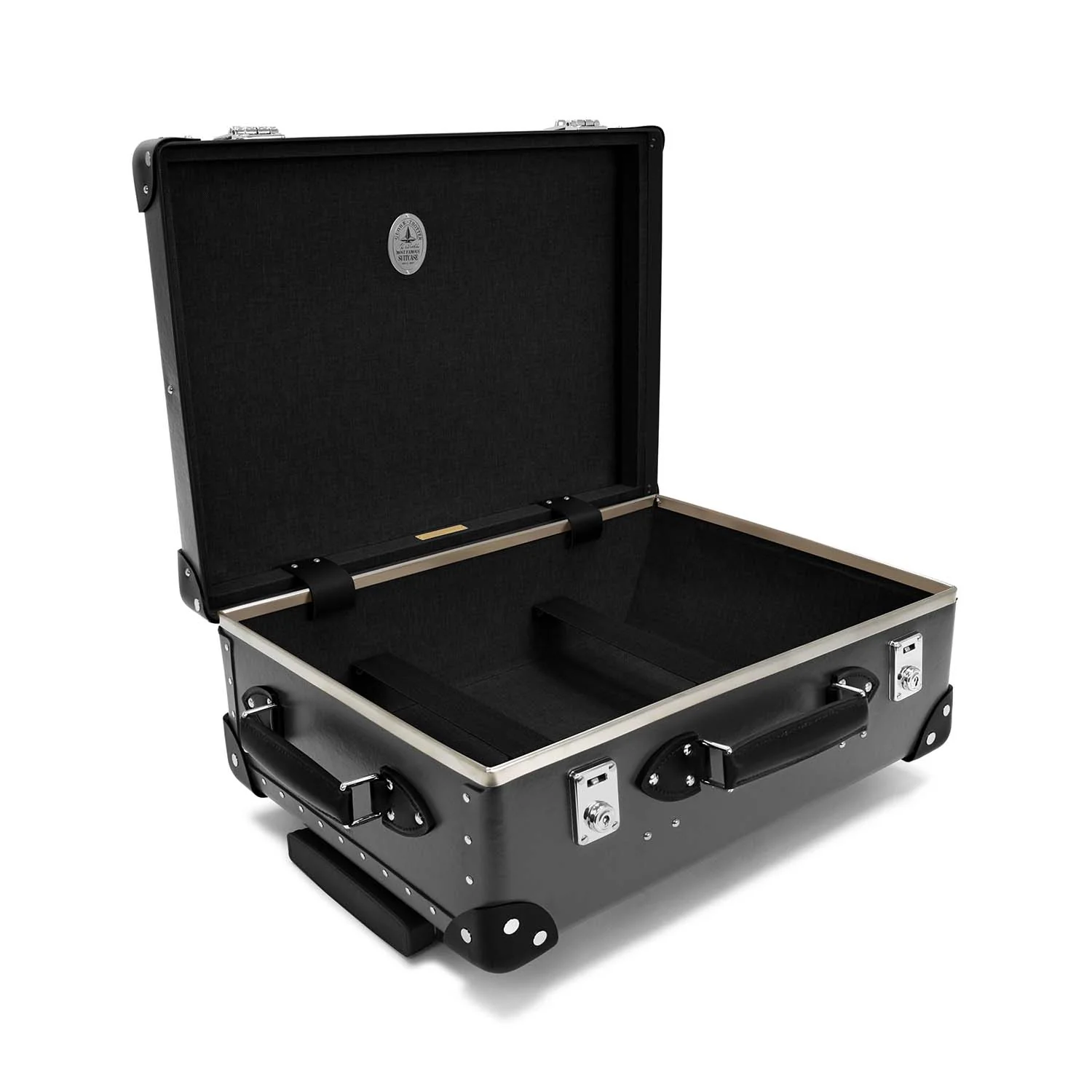 Centenary · Small Carry-On - 2 Wheels | Charcoal/Black/Chrome - Image 2