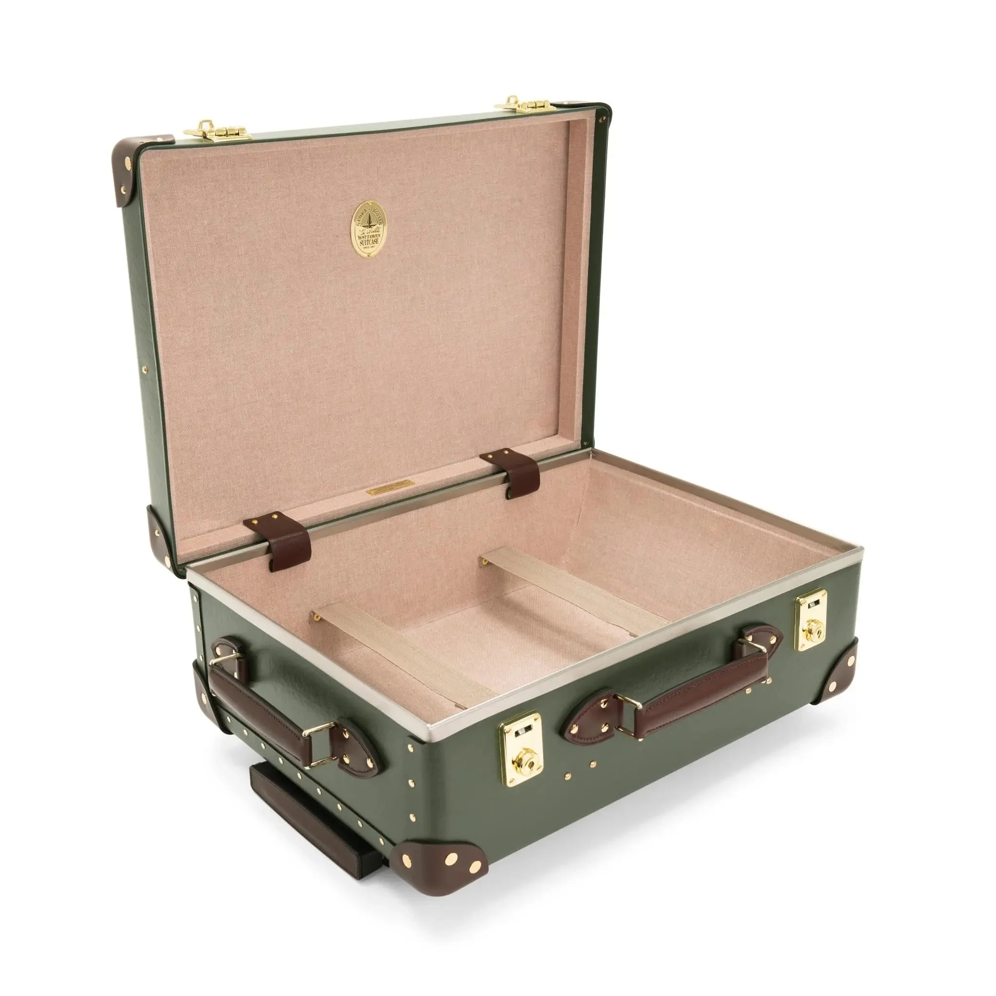 Centenary · Small Carry-On - 2 Wheels | Green/Brown/Gold - Image 8
