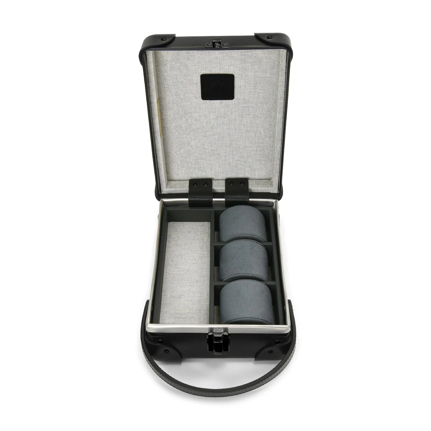 Centenary · 3-Slot Watch Case | Black/Black/Black - Image 4