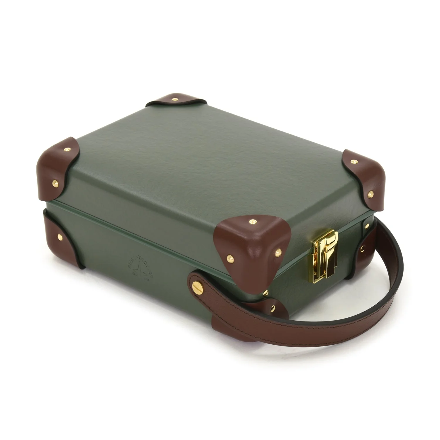 Centenary · 3-Slot Watch Case | Green/Brown/Gold - Image 6