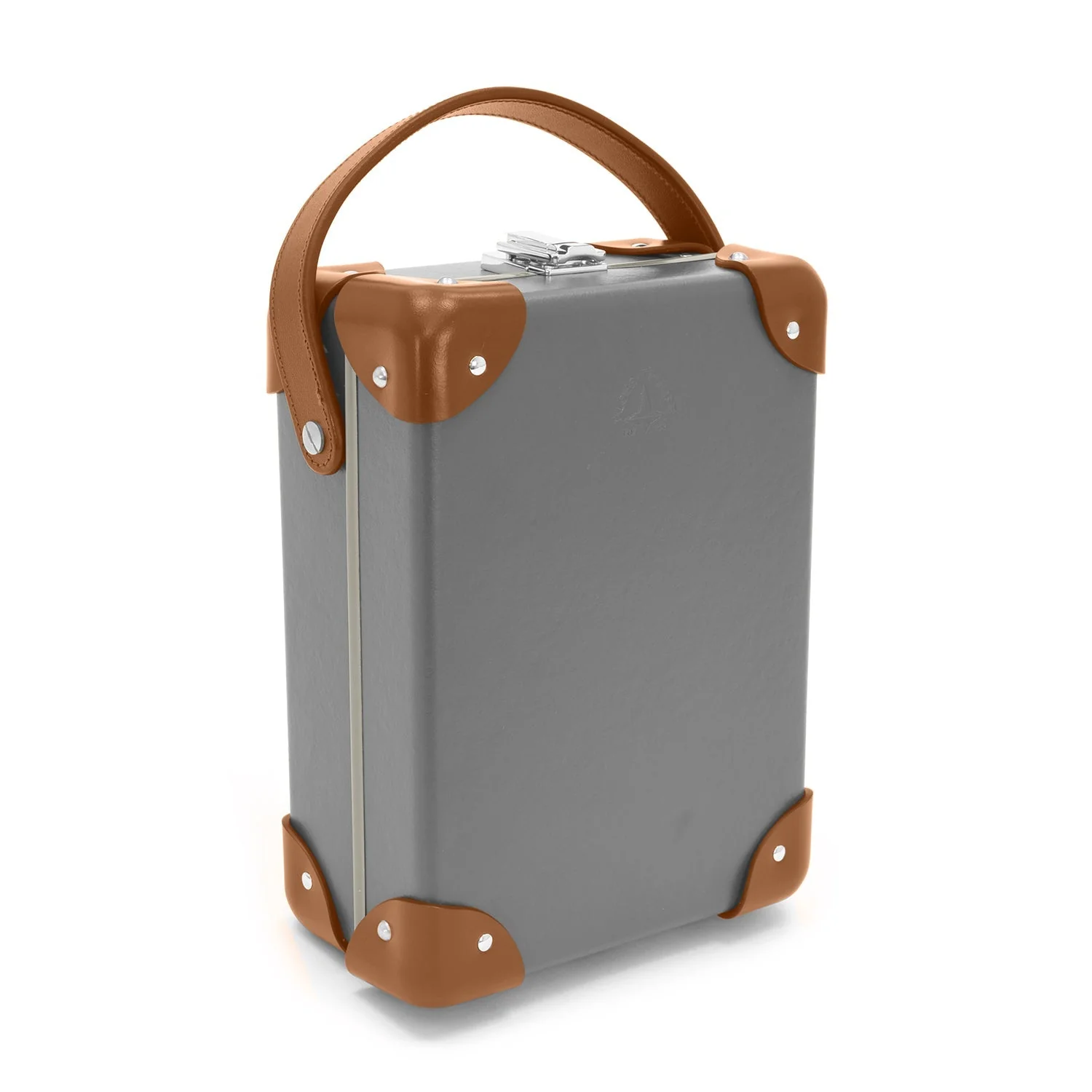 Centenary · 3-Slot Watch Case | Grey/Caramel/Chrome - Image 2