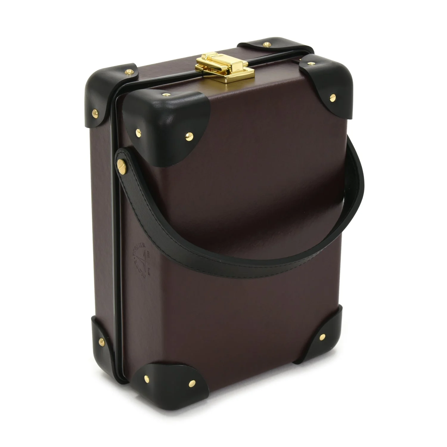 Centenary · 3-Slot Watch Case | Oxblood/Black/Gold - Image 3