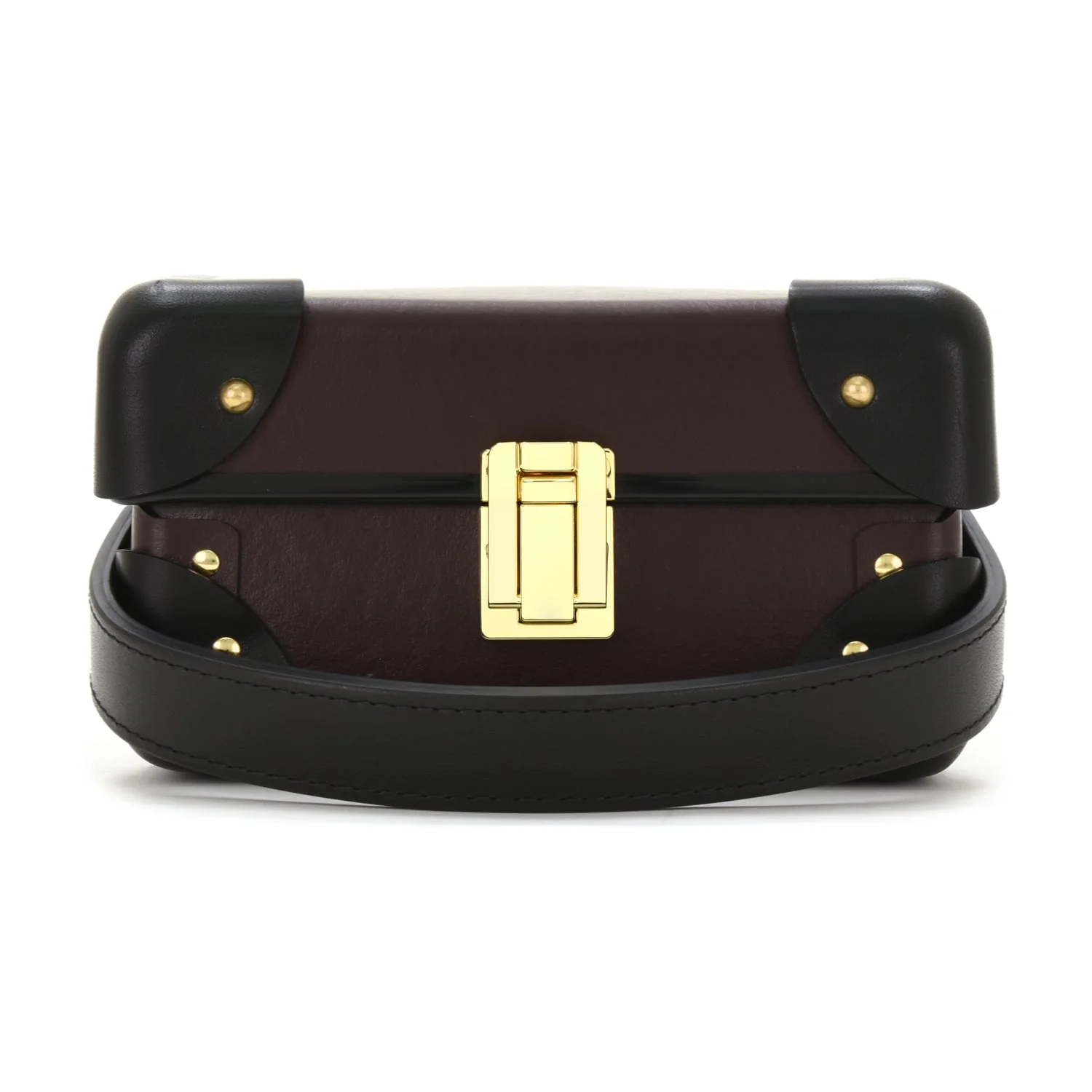 Centenary · 3-Slot Watch Case | Oxblood/Black/Gold - Image 6