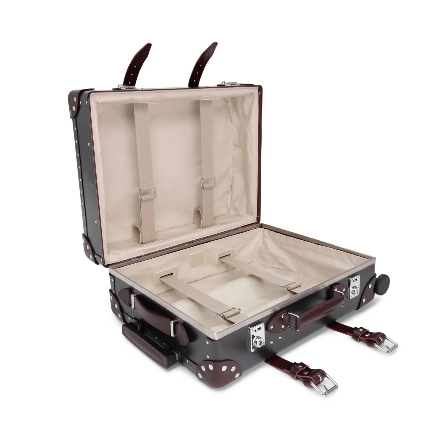 Centenary · Carry-On - 4 Wheels | Brown/Burgundy/Chrome - Image 9
